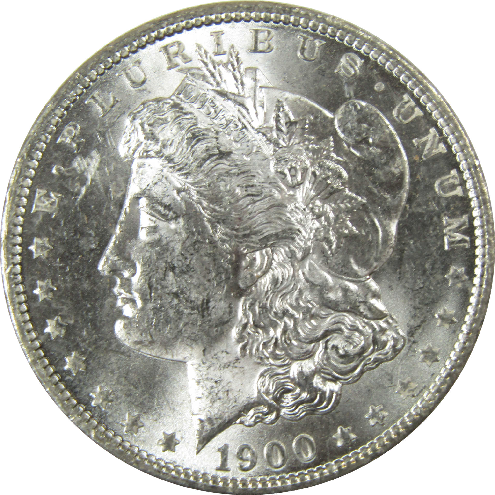 1900 O Morgan Silver Dollar Uncirculated Mint State $1 Coin SKU:I27792