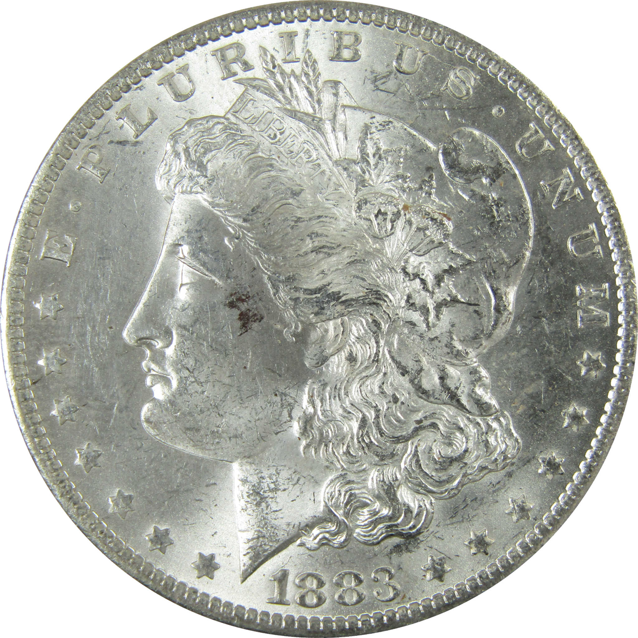 1883 O Morgan Silver Dollar Uncirculated Mint State $1 Coin SKU:I27867 - Morgan coin - Morgan silver dollar - Morgan silver dollar for sale - Profile Coins & Collectibles