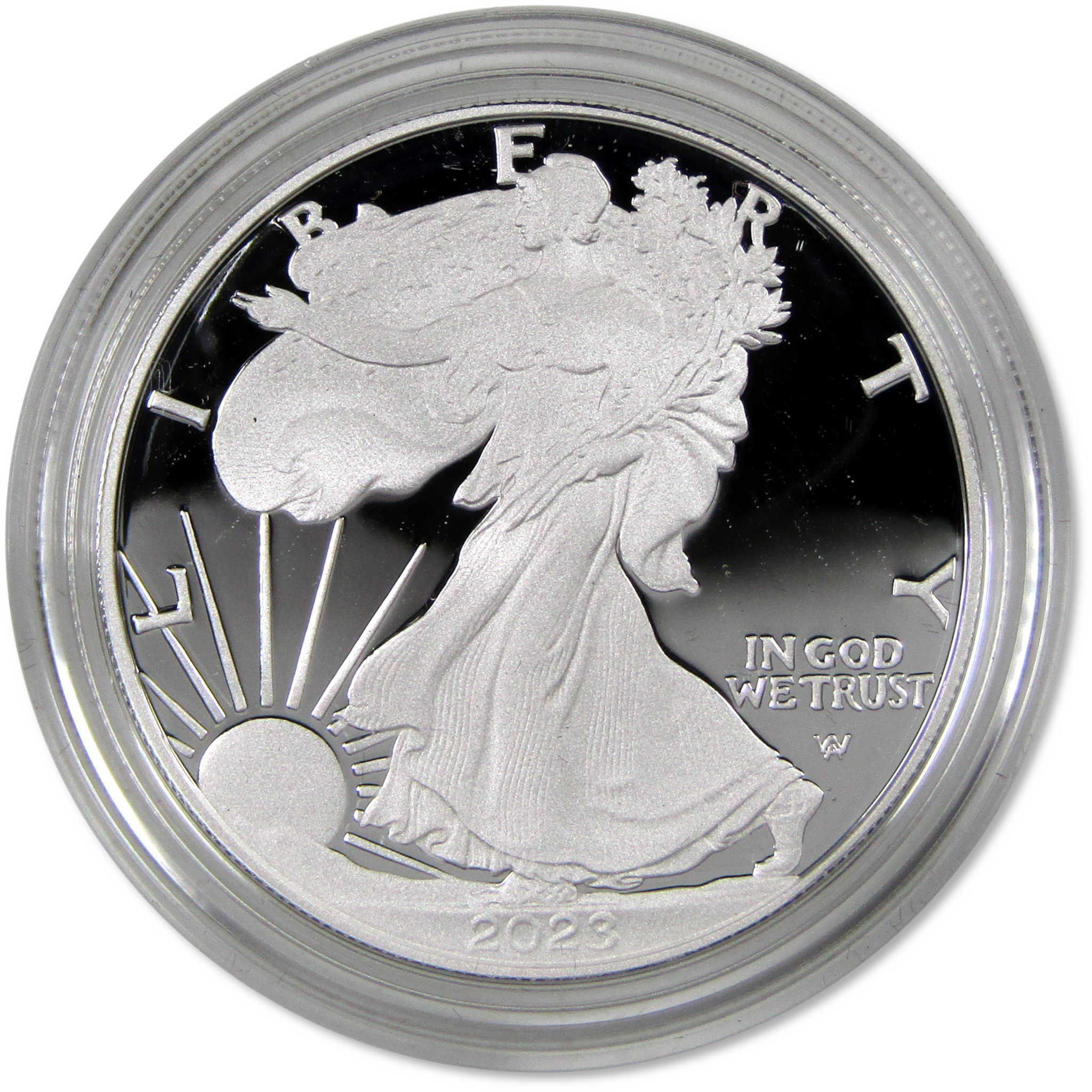 2023 American Eagle Dollar 1 oz .999 Silver Proof OGP COA SKU:OPC113