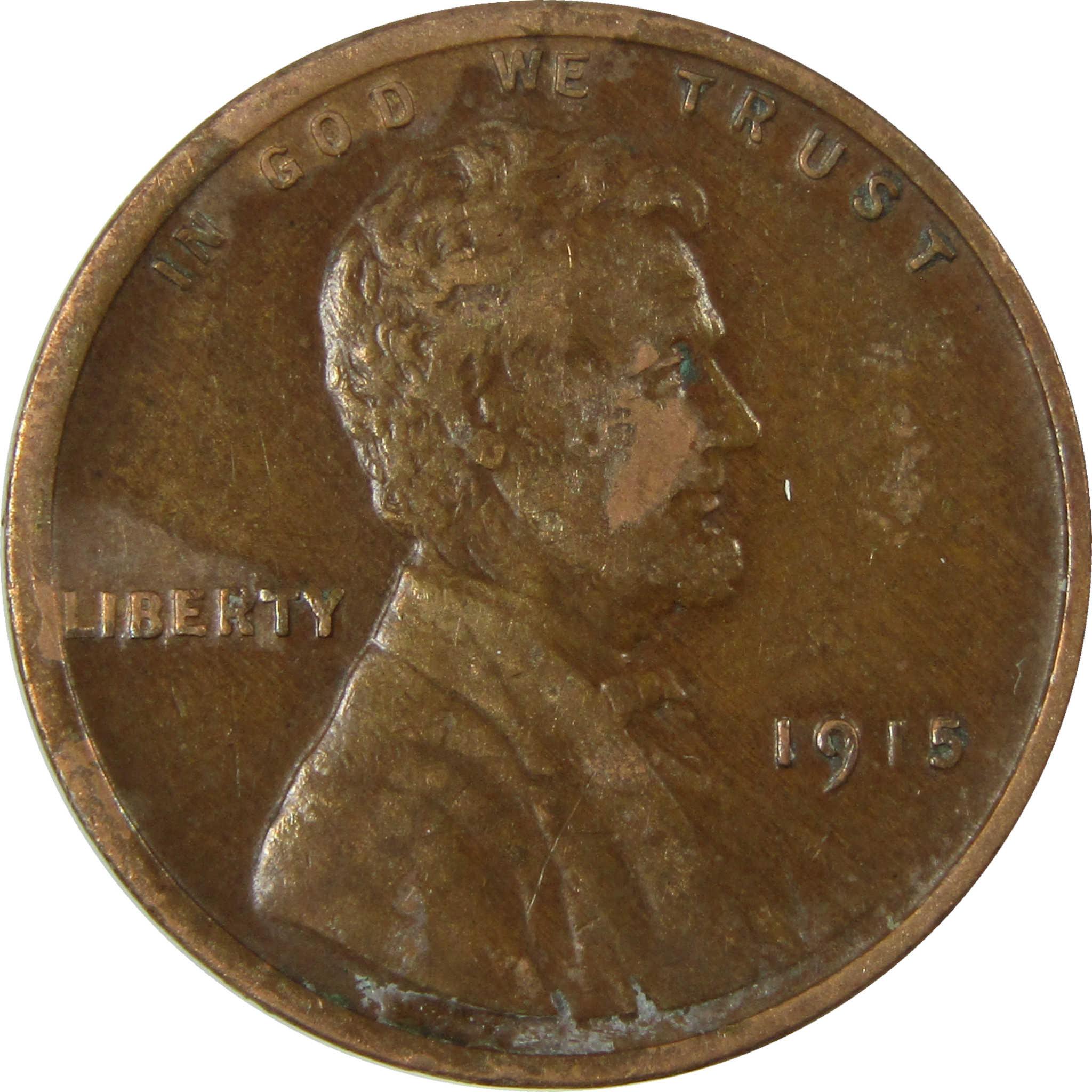 1915 Lincoln Wheat Cent XF EF Extremely Fine Details Penny SKU:I27655
