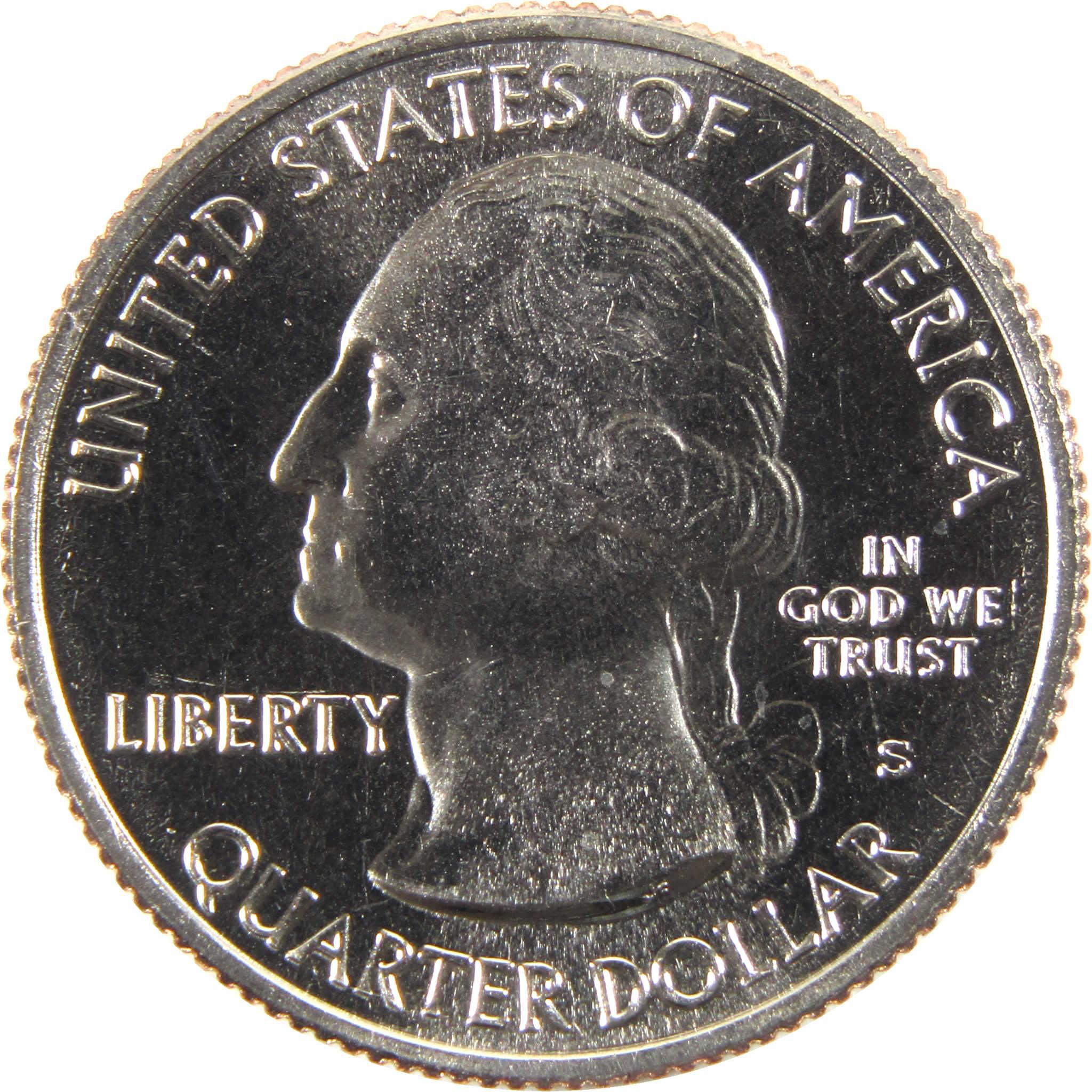 2018 S Voyageurs National Park Quarter BU Uncirculated Clad 25c Coin