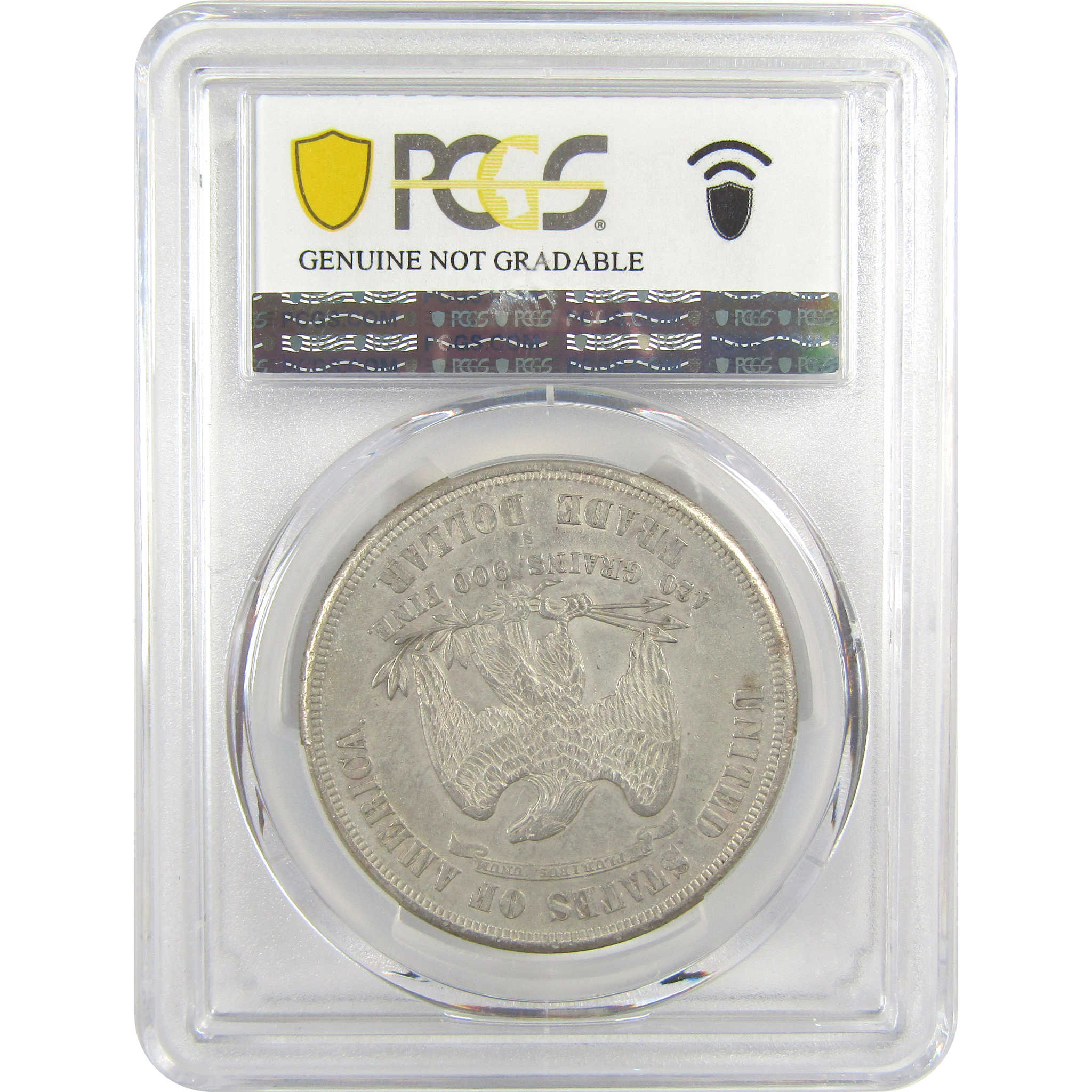 1875 S Trade Dollar AU Details PCGS Silver $1 Coin SKU:I20064