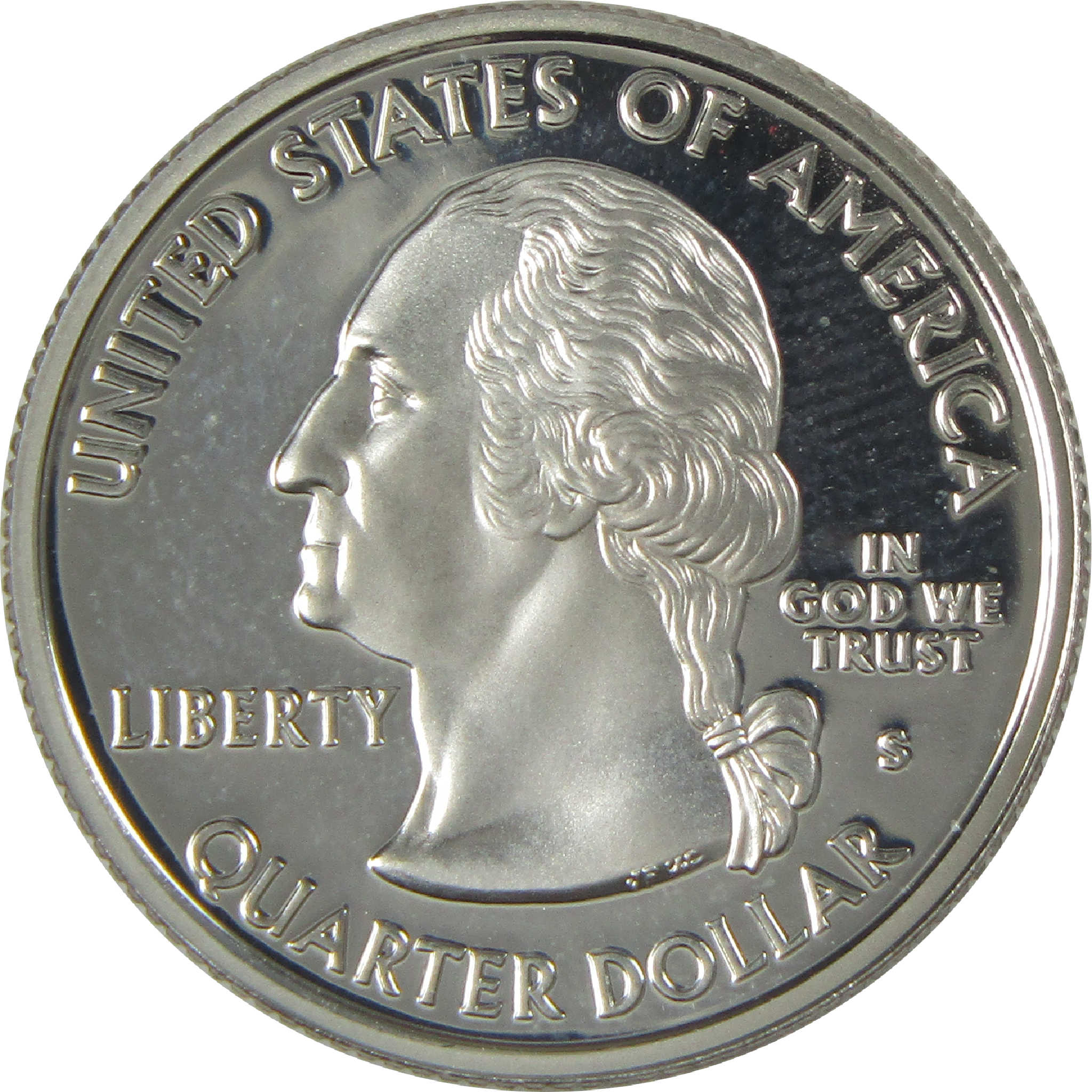 2002 S Mississippi State Quarter Choice Proof Silver 25c Coin