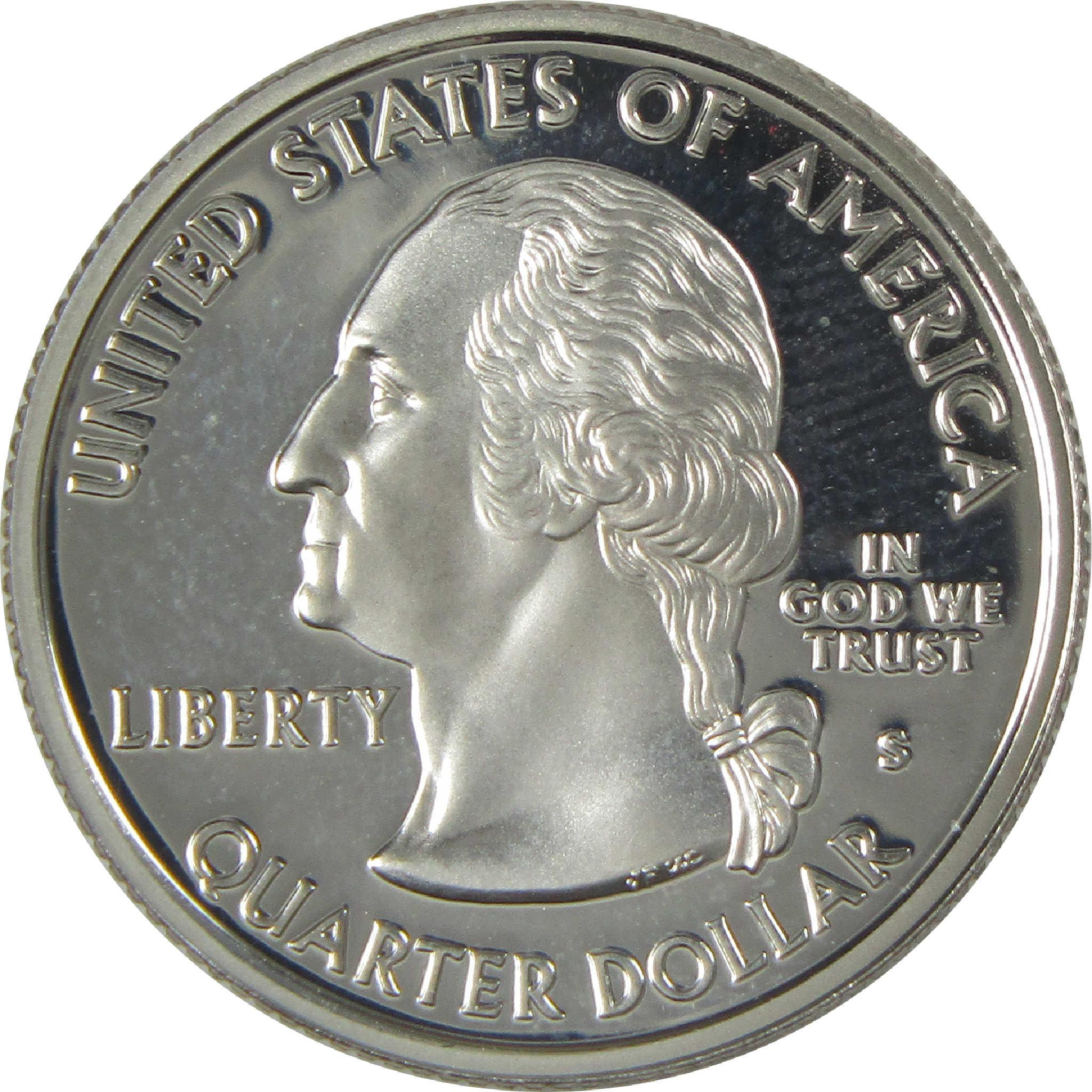 2002 S Mississippi State Quarter Choice Proof Silver 25c Coin