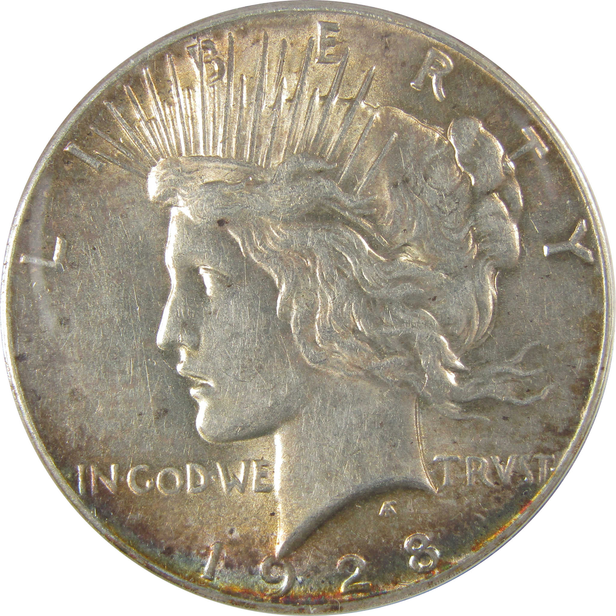 1928 Peace Dollar AU 55 ANACS Silver $1 Coin SKU:I20768