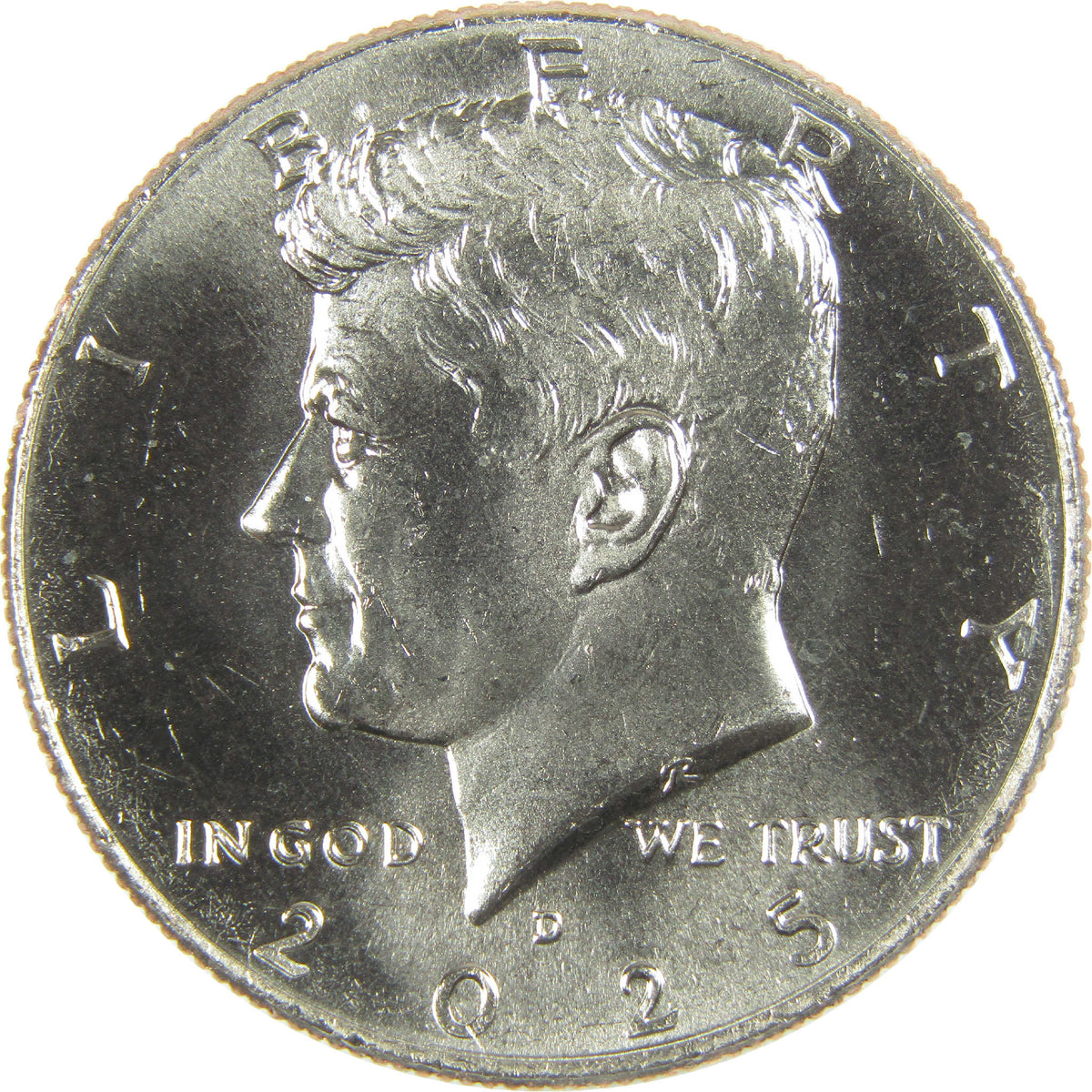 2025 P&D Kennedy Half Dollar 2 Coin Set Clad Uncirculated Mint State