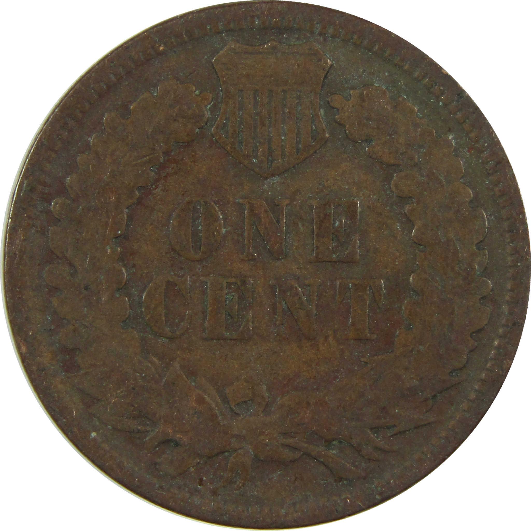 1896 Indian Head Cent G Good Penny 1c Coin SKU:I27034