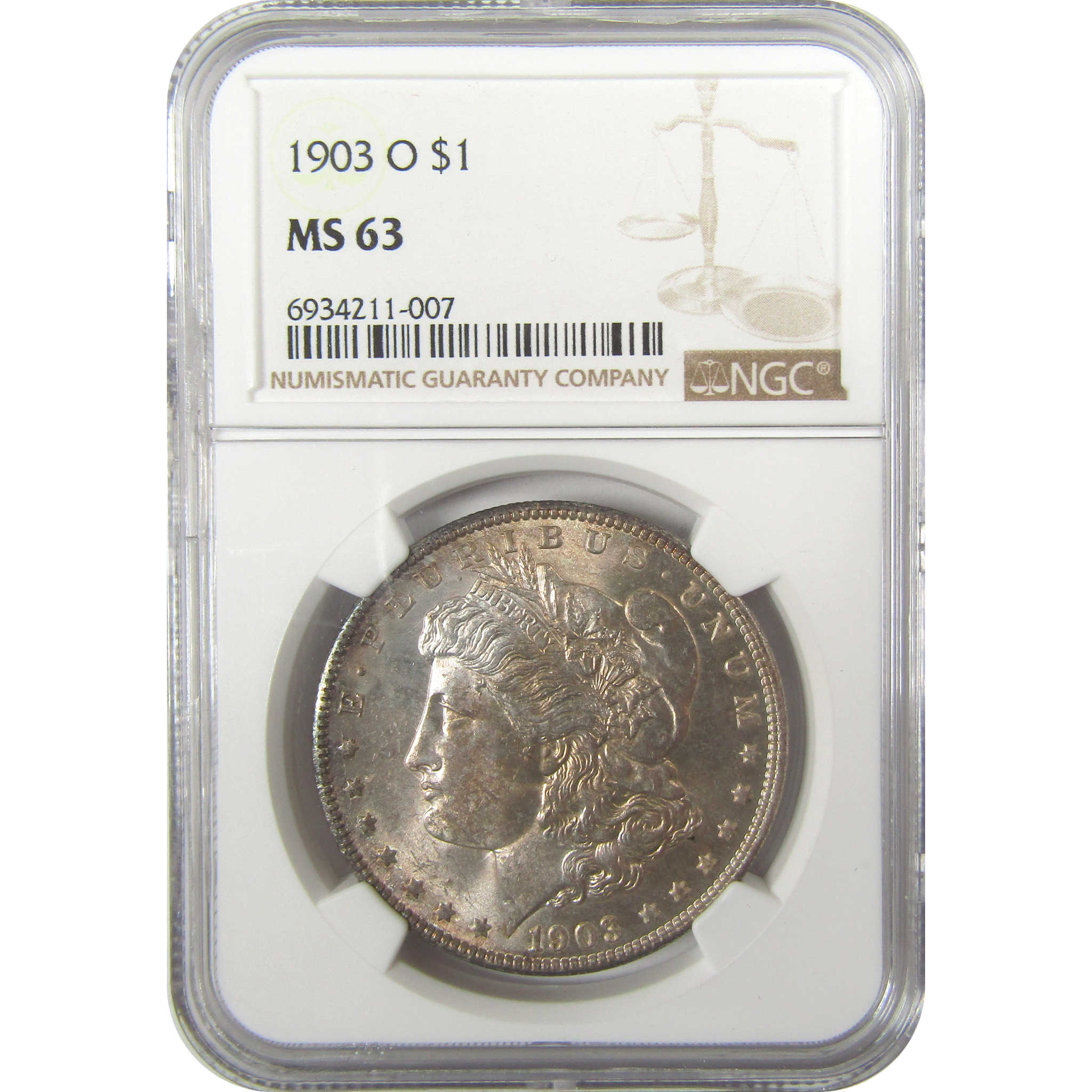 1903 O Morgan Dollar MS 63 NGC Silver Uncirculated $1 Coin SKU:I19929 - Morgan coin - Morgan silver dollar - Morgan silver dollar for sale - Profile Coins & Collectibles