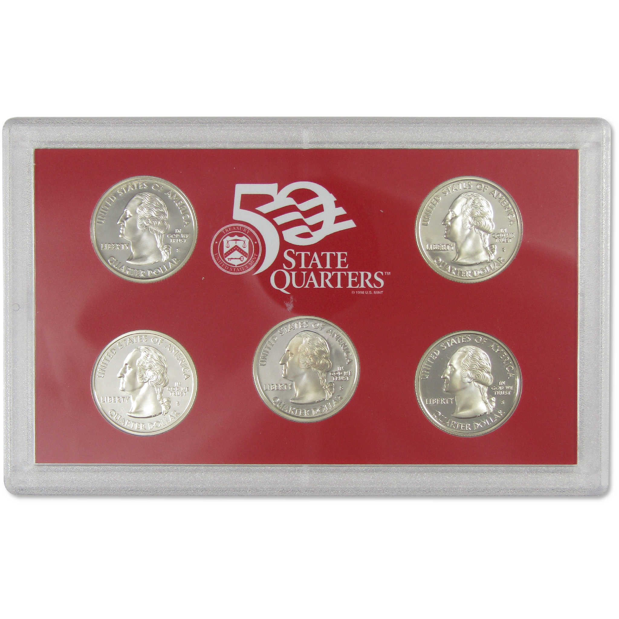 2000 Silver Proof Set U.S. Mint Original Government Packaging OGP COA