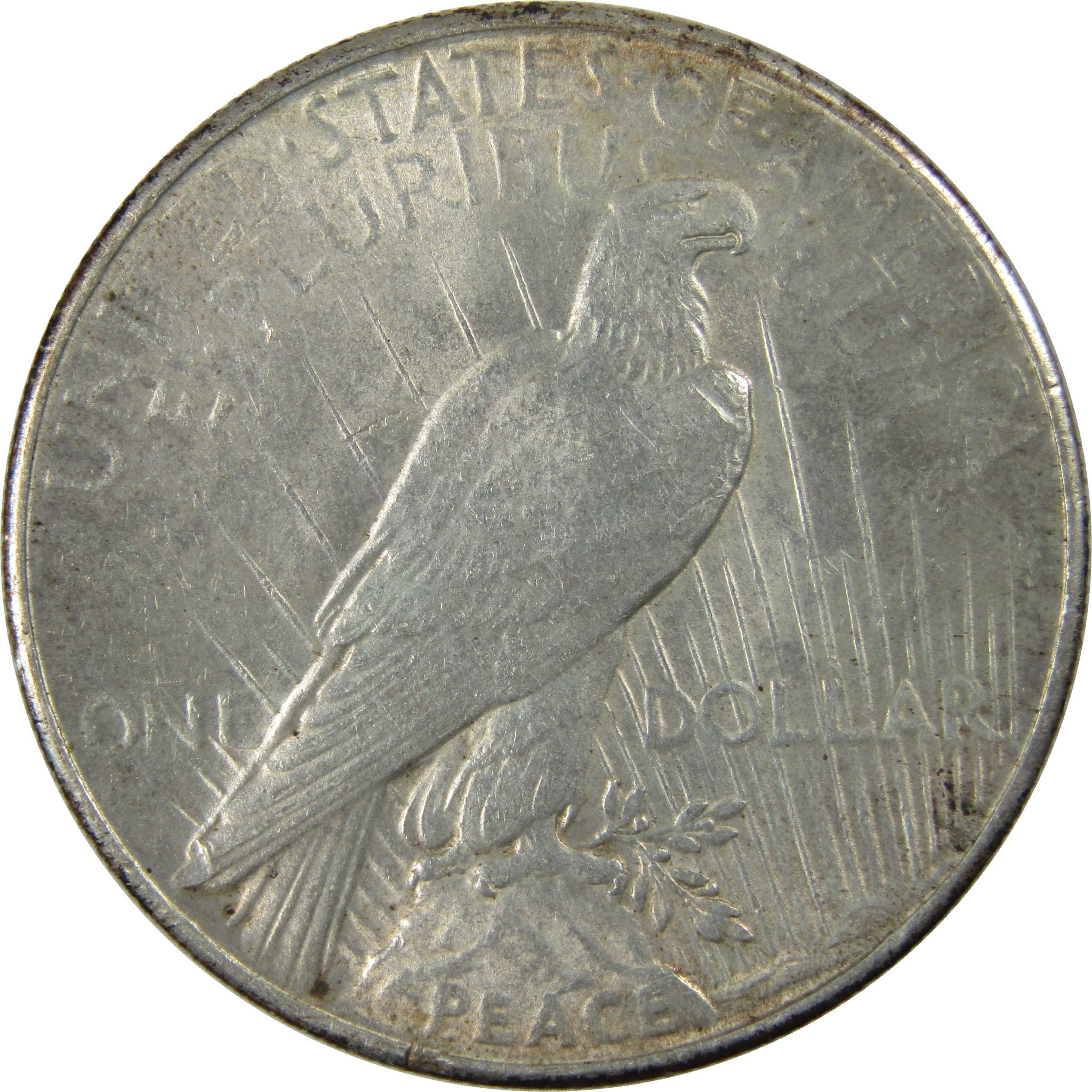 1935 Peace Dollar AU About Uncirculated Silver $1 Coin SKU:I23727