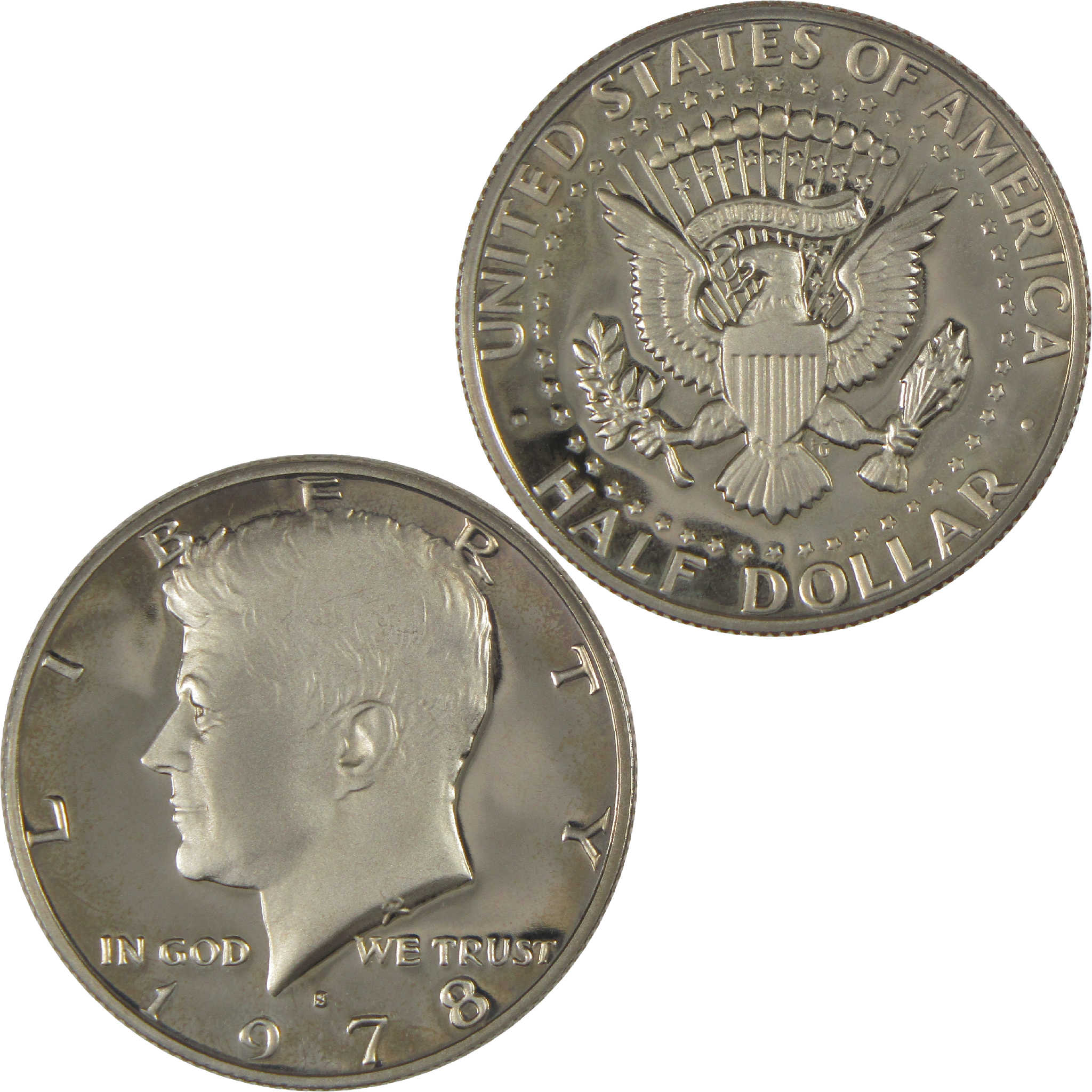 1978 S Kennedy Half Dollar Choice Proof Clad 50c Coin