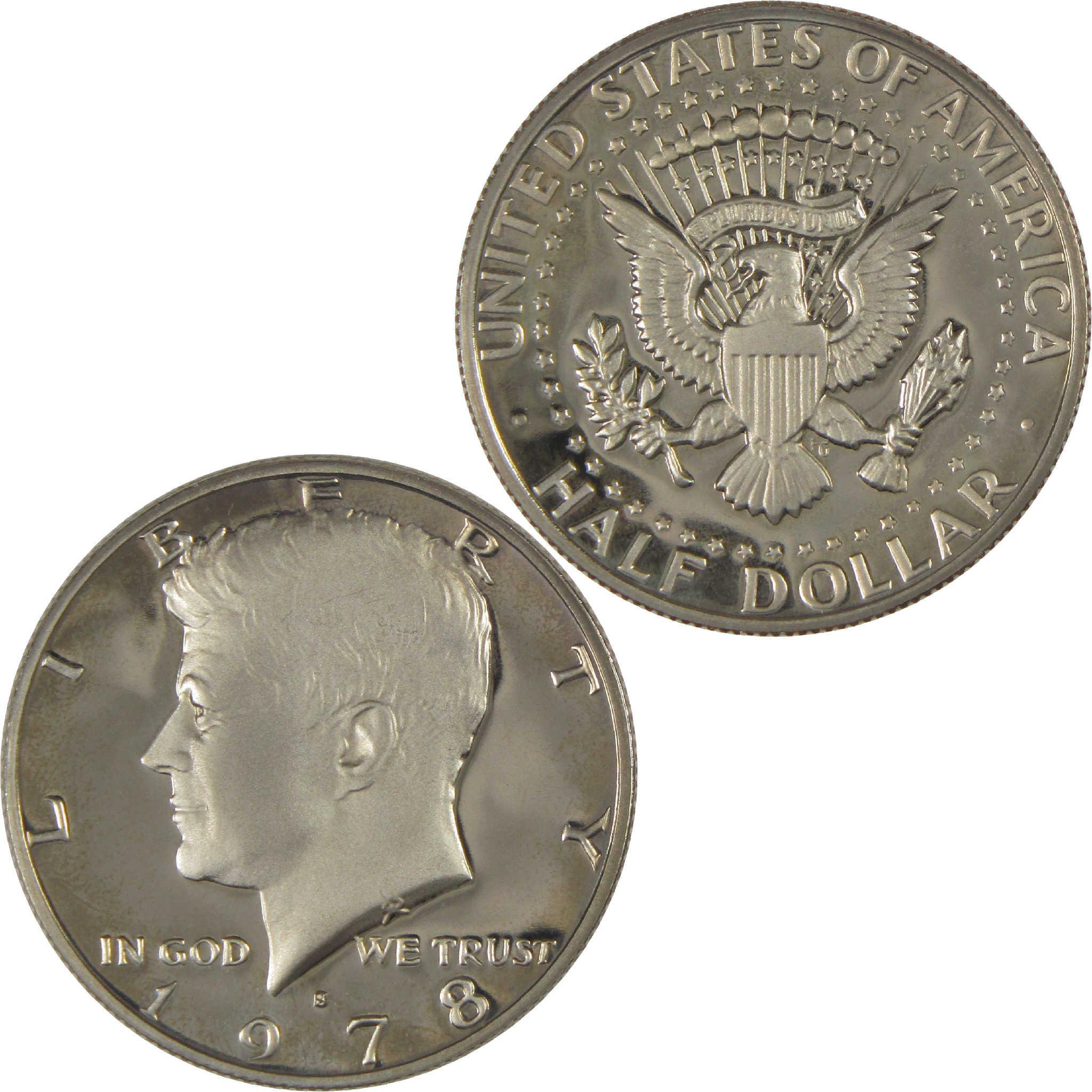 1978 S Kennedy Half Dollar Choice Proof Clad 50c Coin
