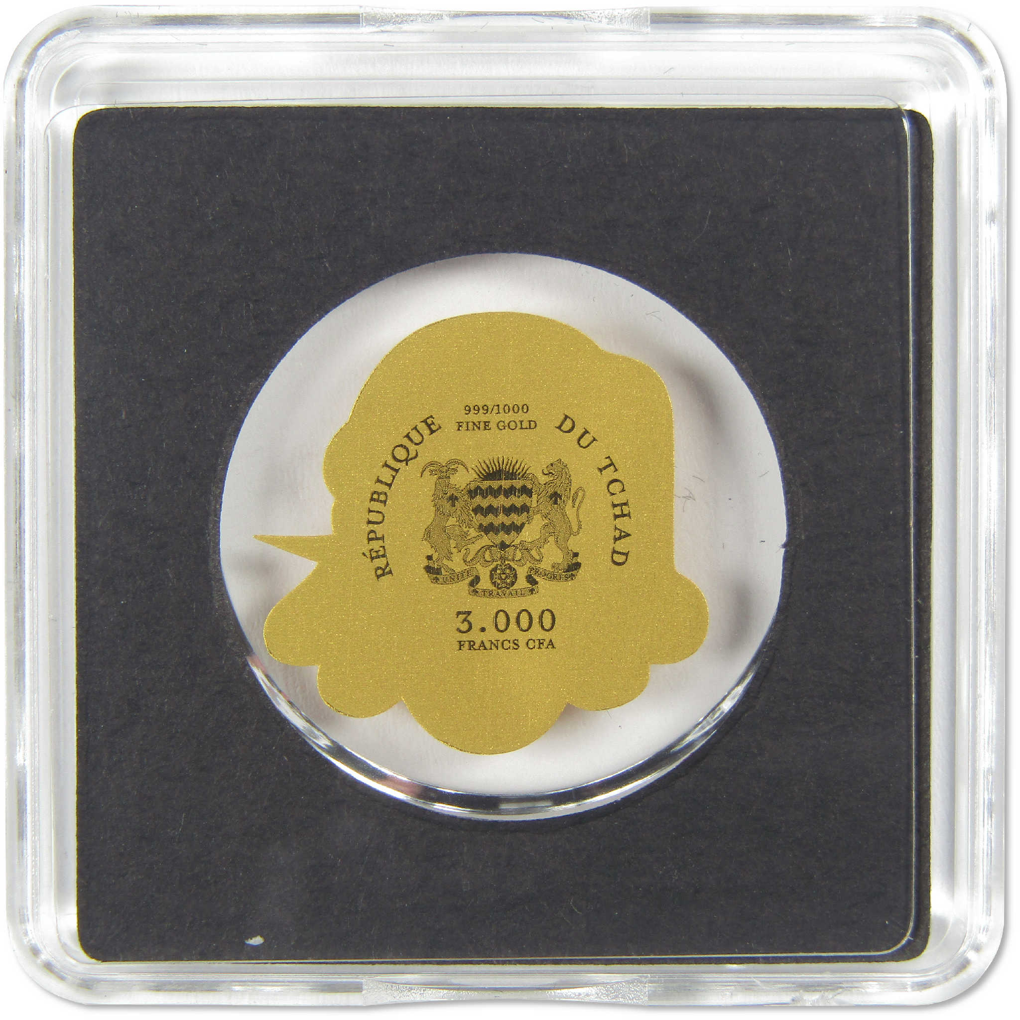 Merry Christmas Santa Claus 3000 CFA 1/1000 oz Gold Coin SKU:OPC242