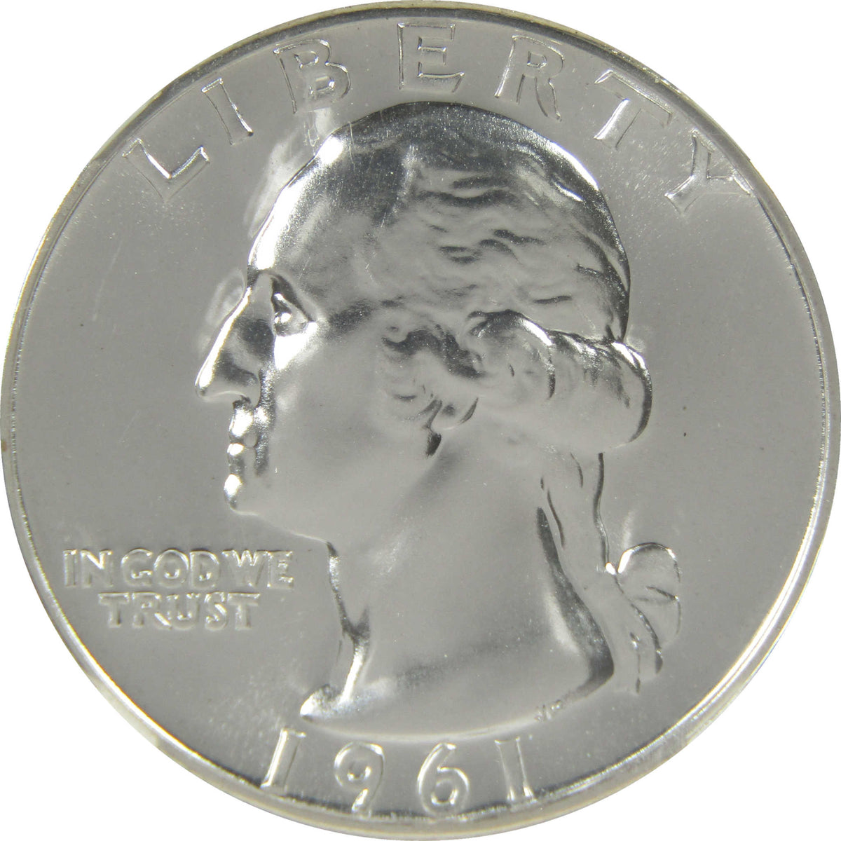 1961 Washington Silver Quarter PF 68 NGC Proof 25c Coin SKU:I28807