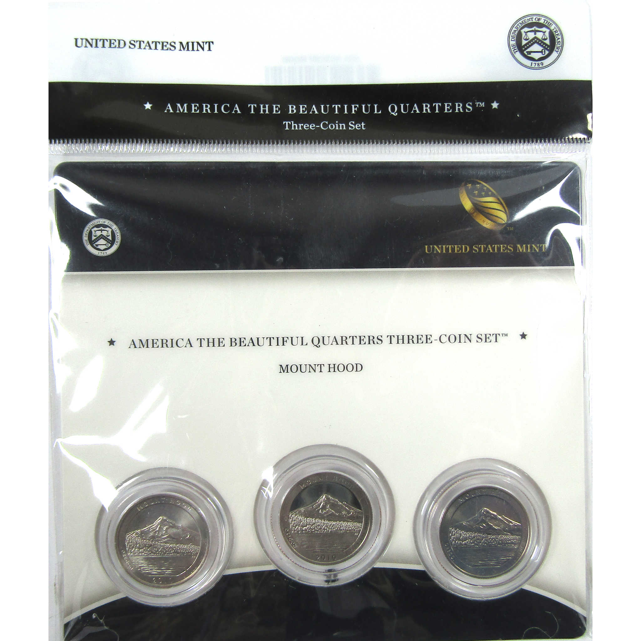 2010 Mount Hood America the Beautiful Quarters 3-Coin Set SKU:CPC9006