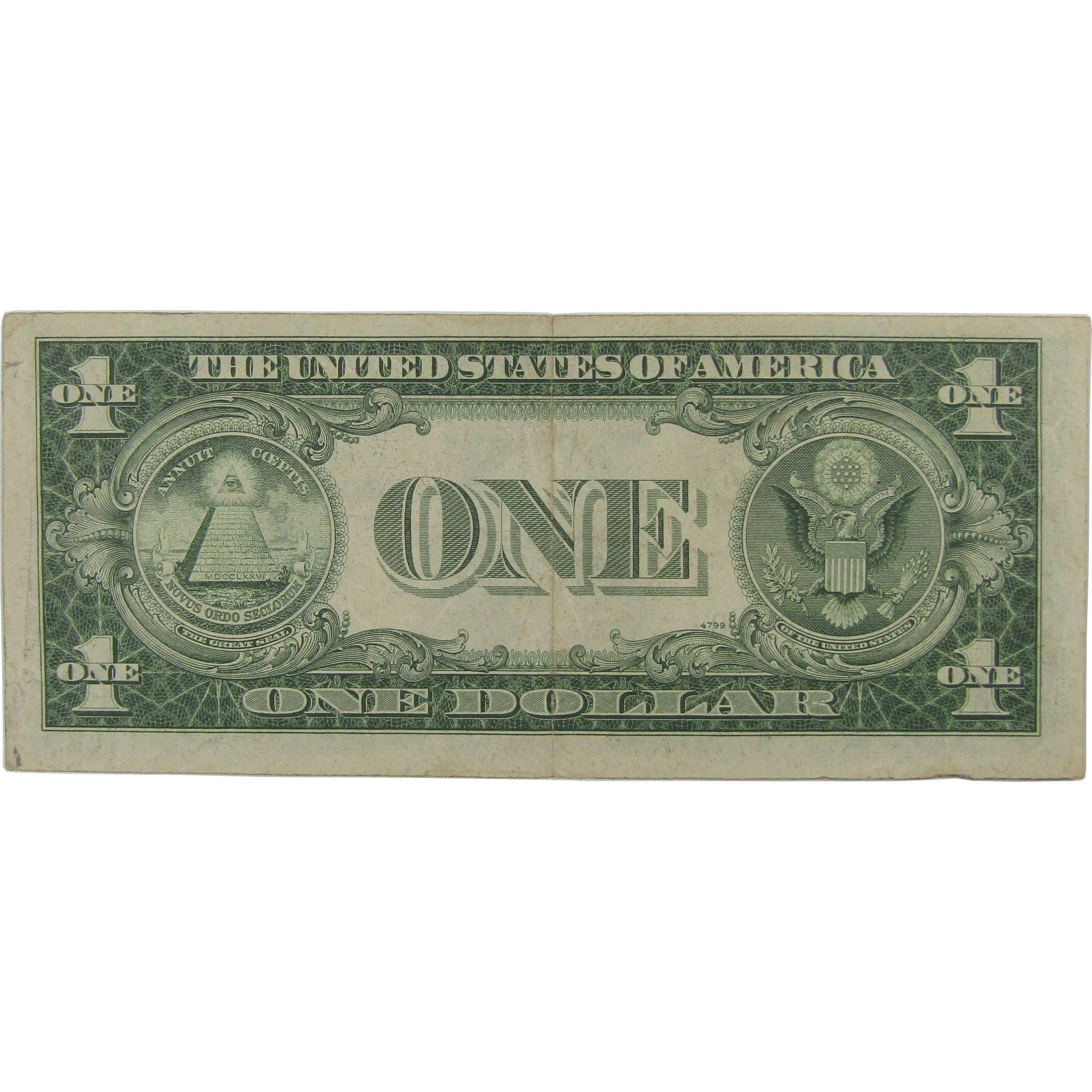 1935 D $1 Silver Certificate Fr 1613W F Fine Wide Design Star Note