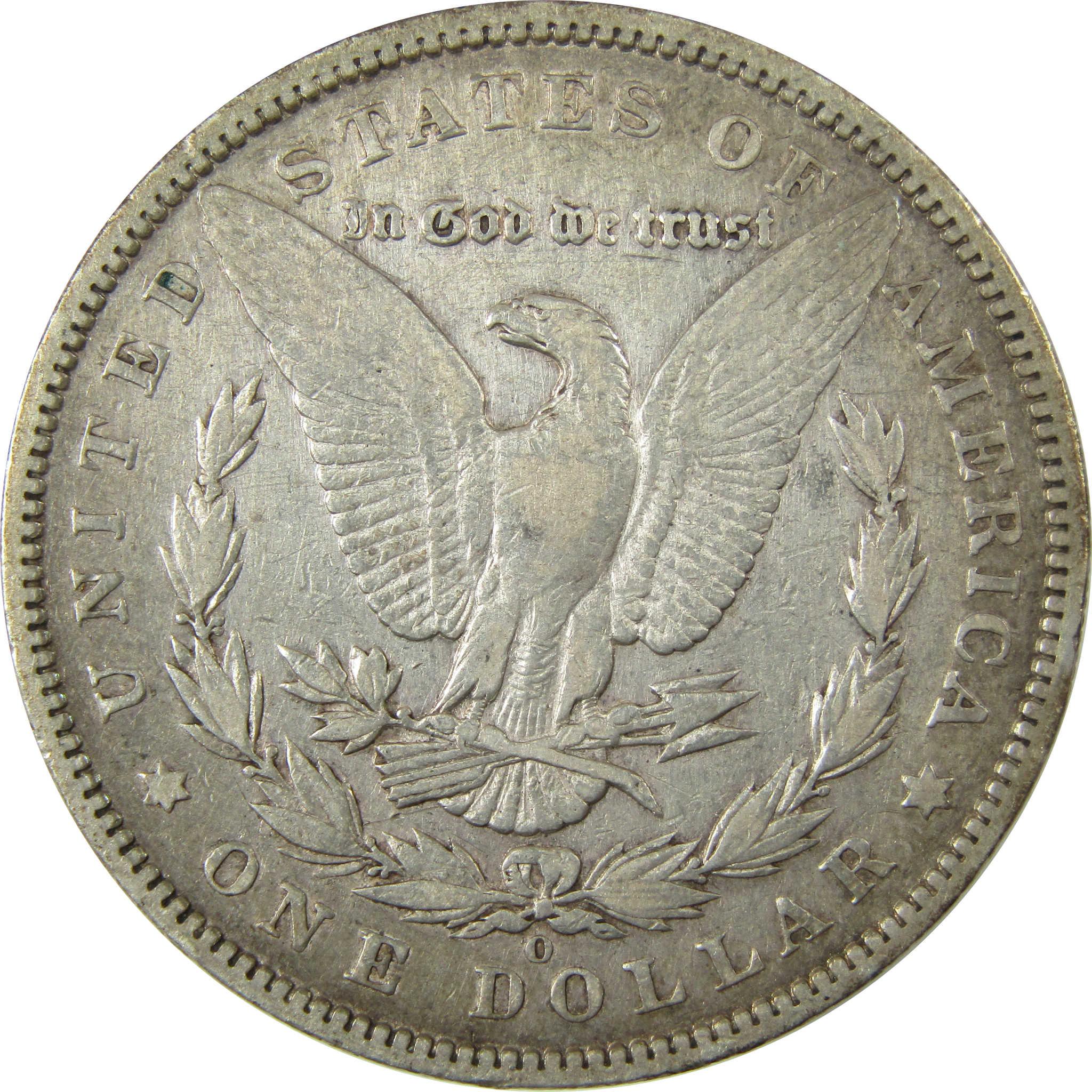 1894 O Morgan Silver Dollar VF Very Fine Details $1 Coin SKU:CP1380 - Morgan coin - Morgan silver dollar - Morgan silver dollar for sale - Profile Coins & Collectibles