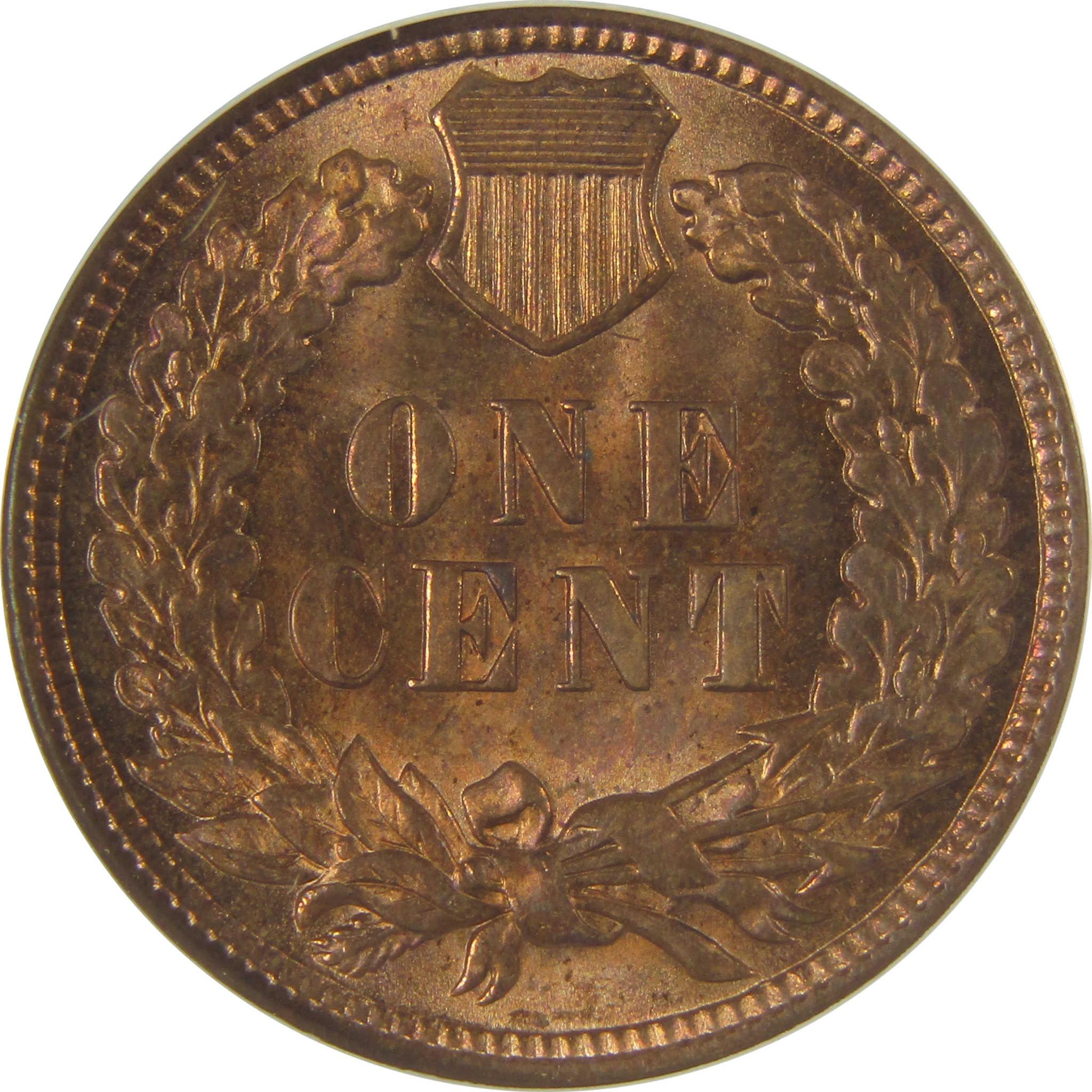 1906 Indian Head Cent MS 63 RB ANACS Penny Uncirculated SKU:I23085