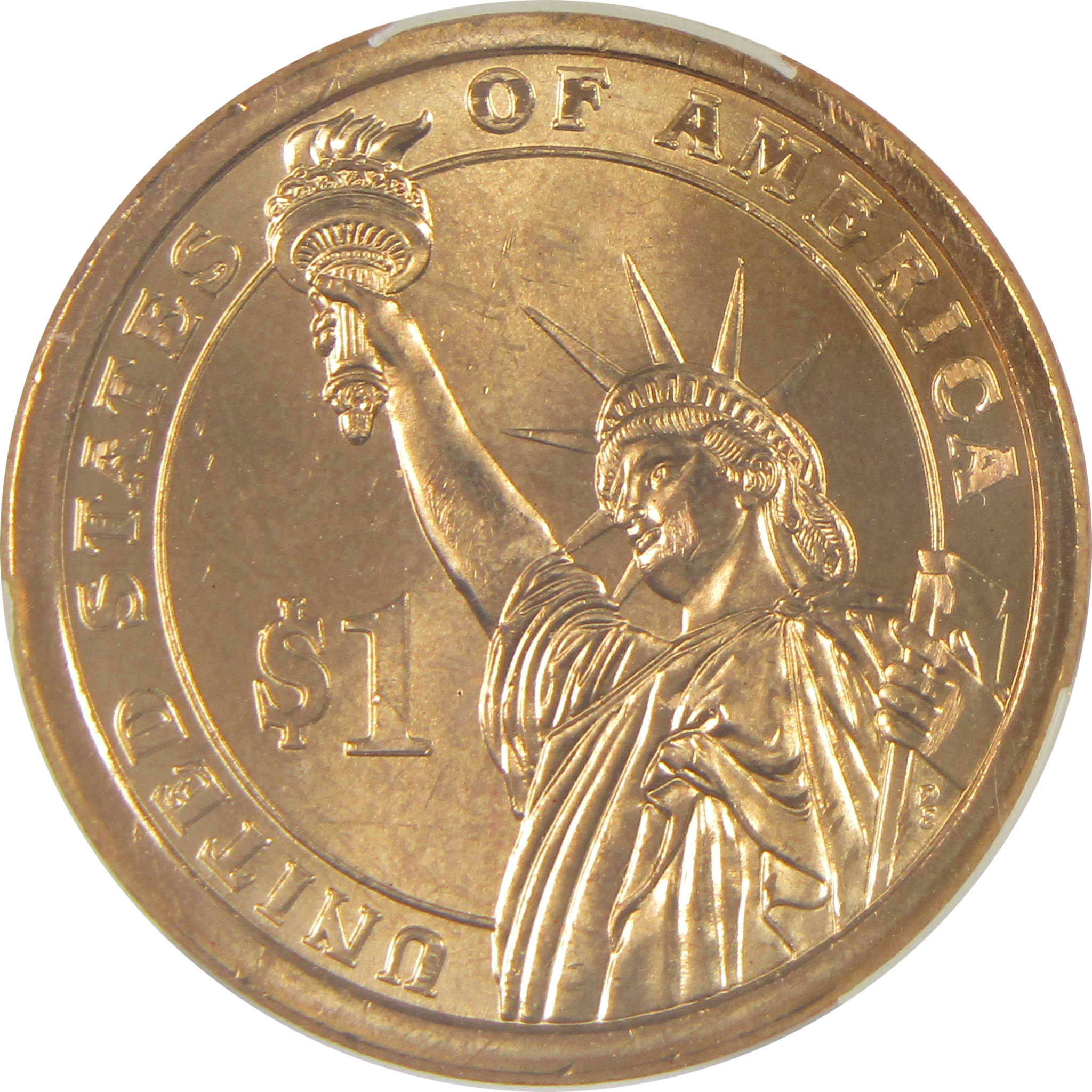 2007 P Thomas Jefferson Presidential Dollar MS 67 ICG SKU:CPC0019