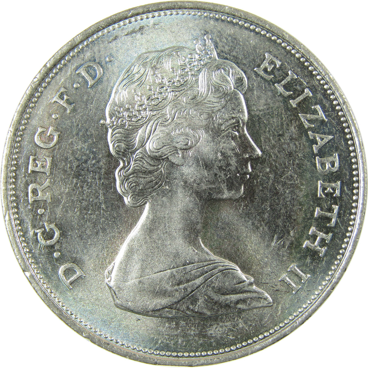 1980 United Kingdom 80th Birthday Queen Mother 25 Pence Circulated