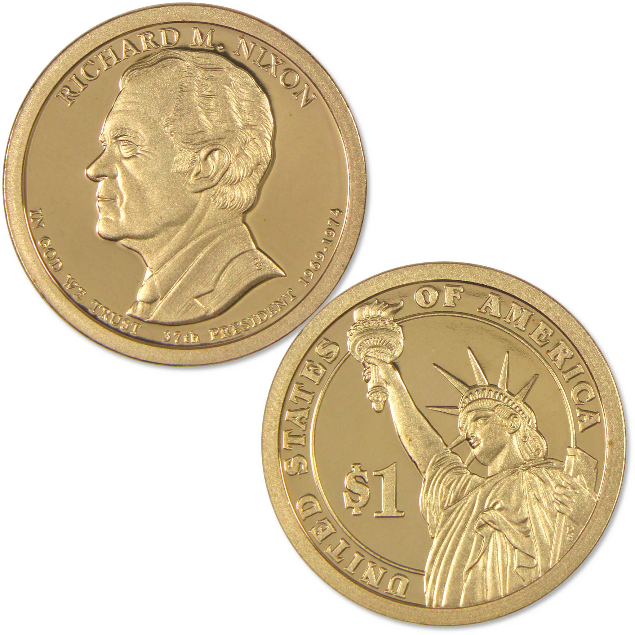 2016 S Richard M. Nixon Presidential Dollar Choice Proof $1 Coin