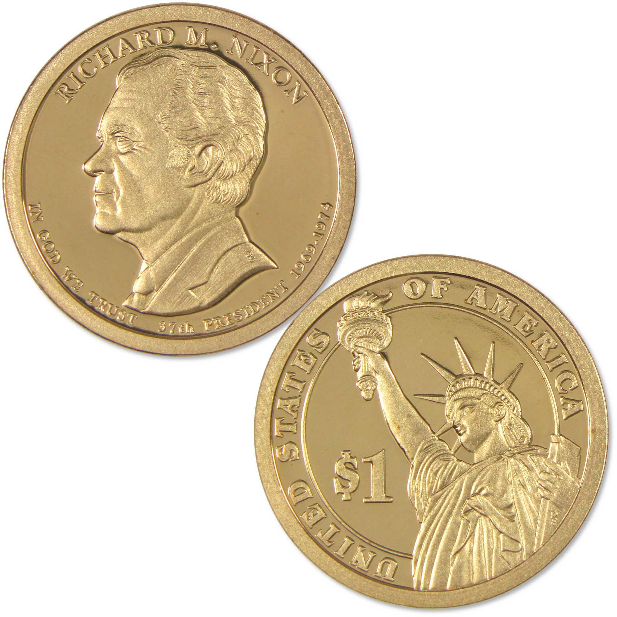 2016 S Richard M. Nixon Presidential Dollar Proof $1 Coin Collectible