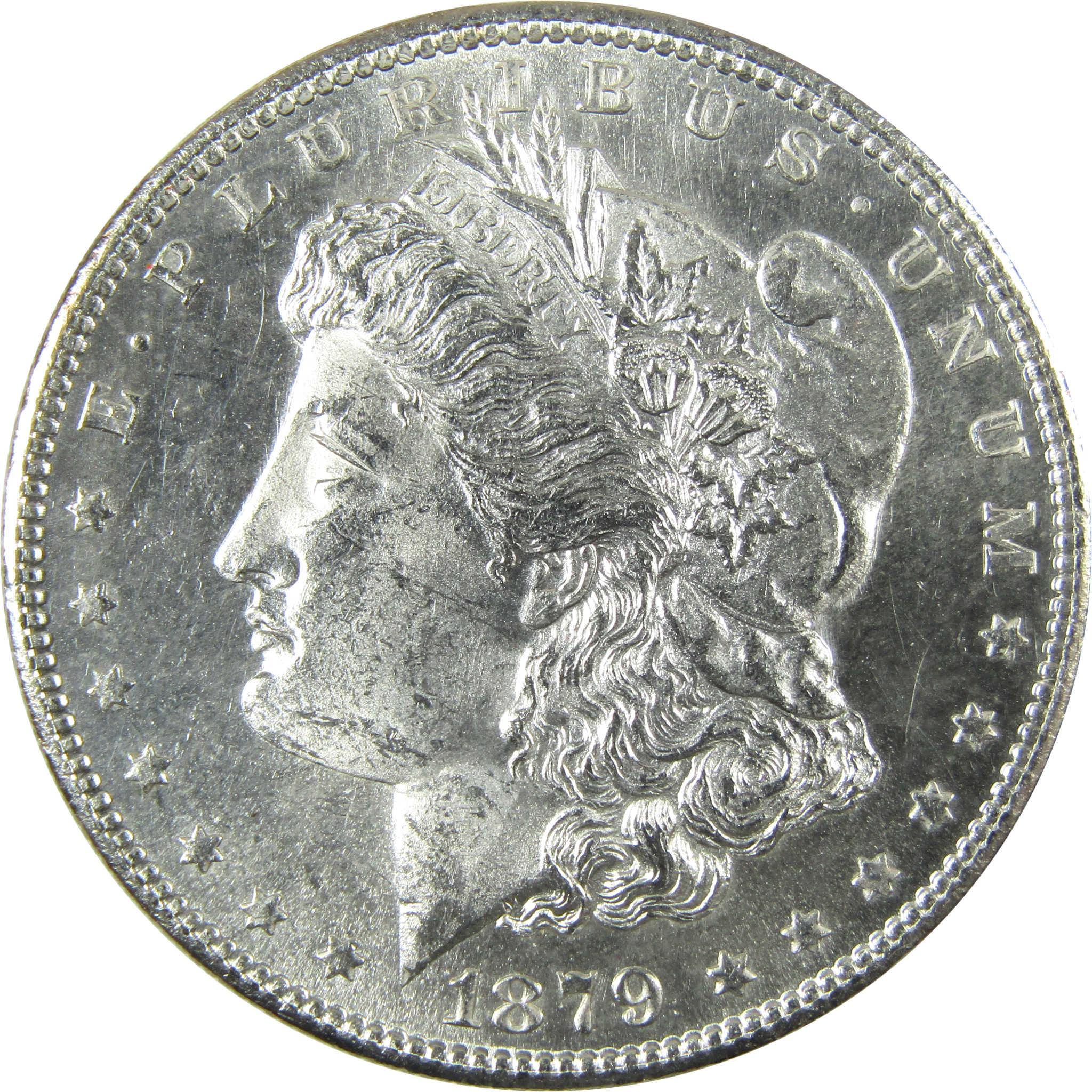 1879 S Rev 79 Morgan Silver Dollar Uncirculated Mint State SKU:I27079 - Morgan coin - Morgan silver dollar - Morgan silver dollar for sale - Profile Coins & Collectibles