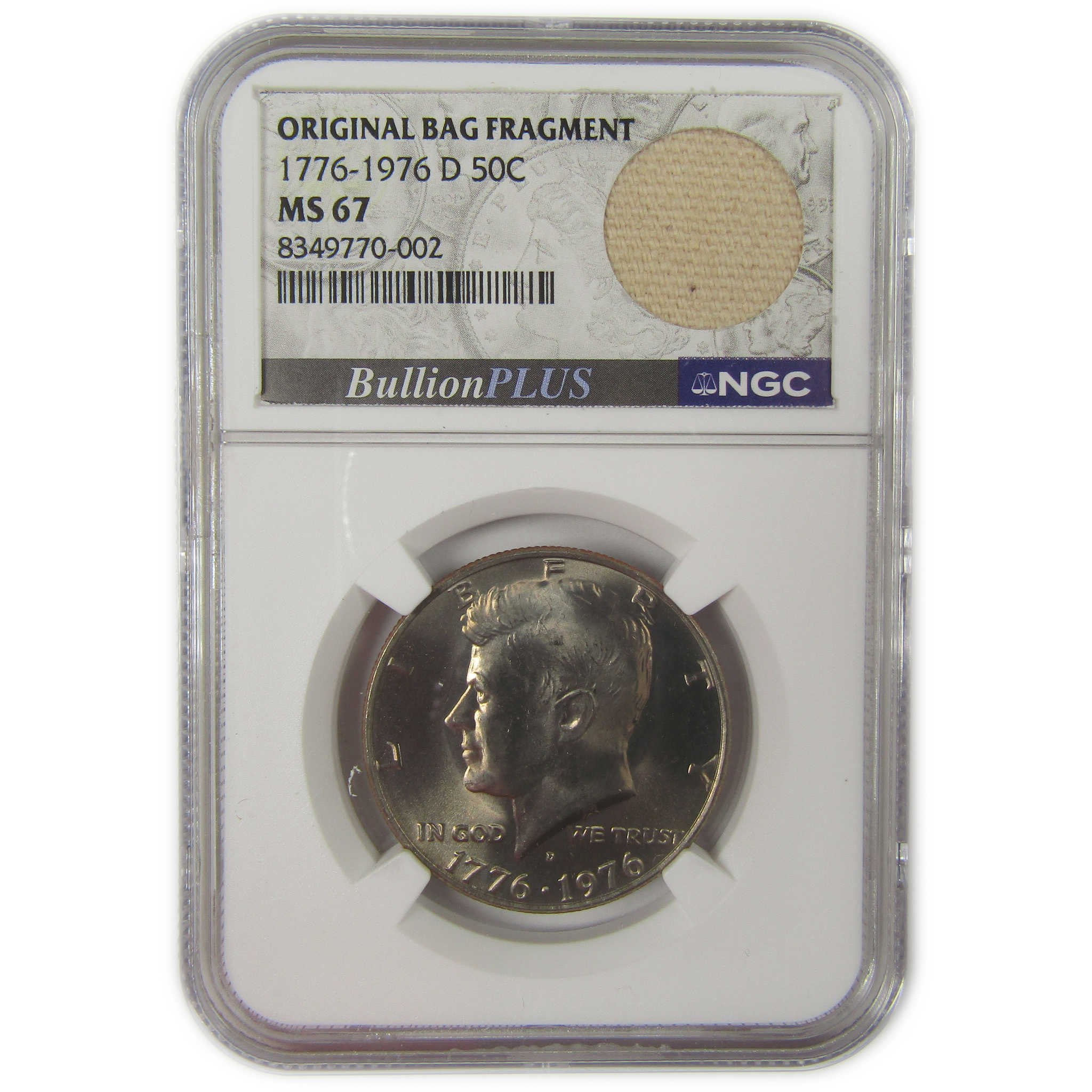 1976 D Kennedy Bicentennial Half Dollar MS 67 NGC Clad SKU:I20474