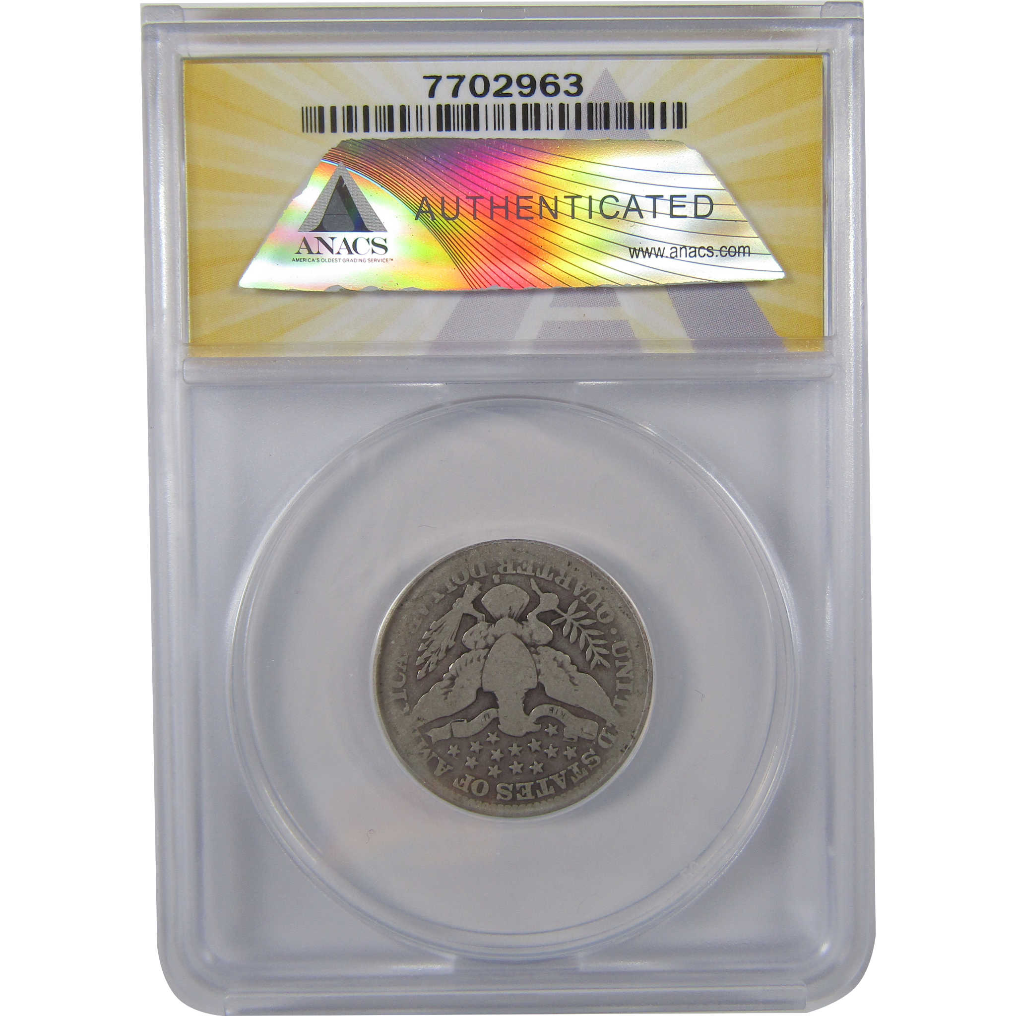 1914 S Barber Quarter AG 3 ANACS Silver 25c Coin SKU:I18364