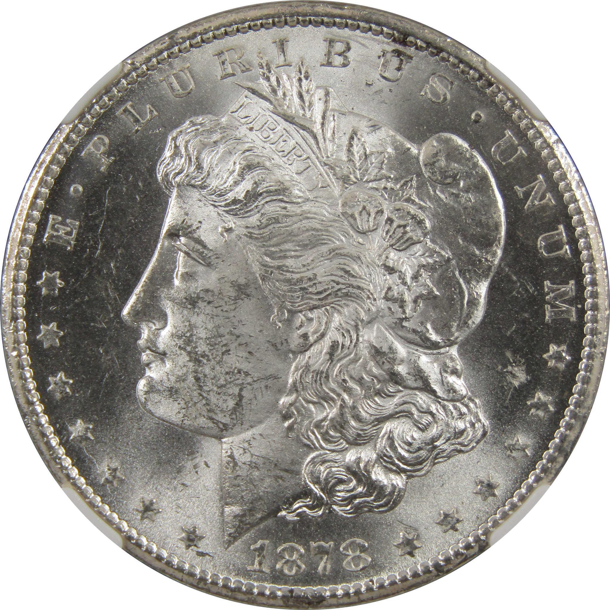 1878 CC Morgan Dollar MS 63 NGC Silver $1 Uncirculated Coin SKU:I11714 - Morgan coin - Morgan silver dollar - Morgan silver dollar for sale - Profile Coins & Collectibles