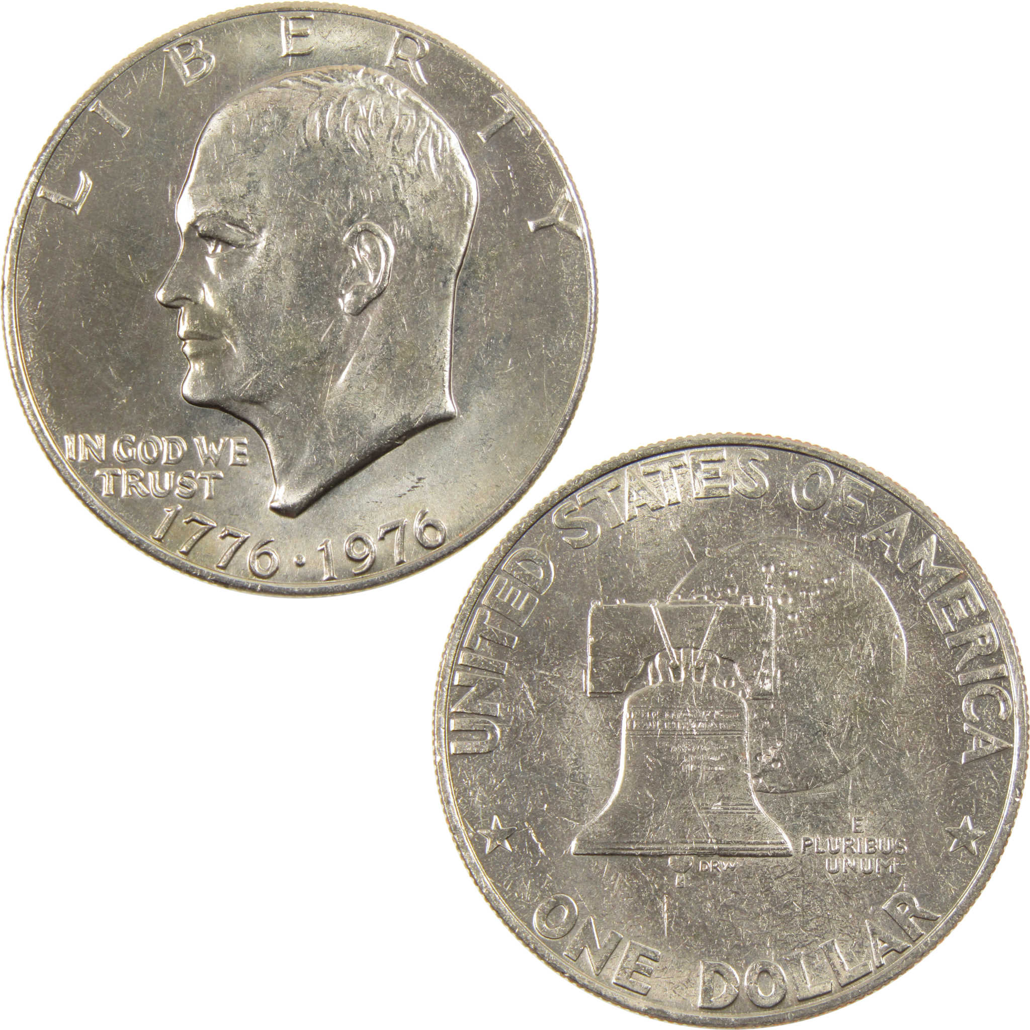 1976 Type 1 Eisenhower Bicentennial Dollar BU Uncirculated Clad IKE $1