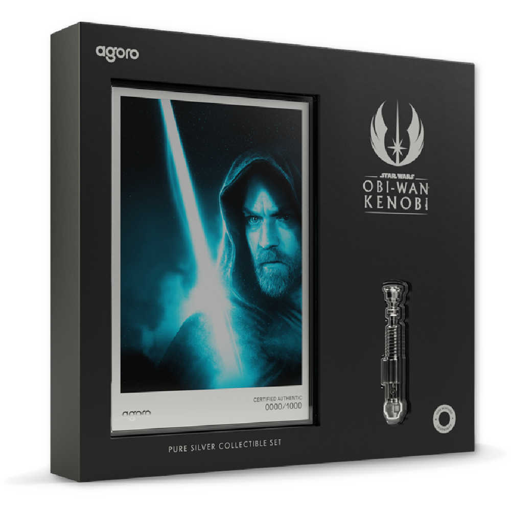 2026 Star Wars Kenobi Lightsaber Silver Coin and Foil Set SKU:OPC272