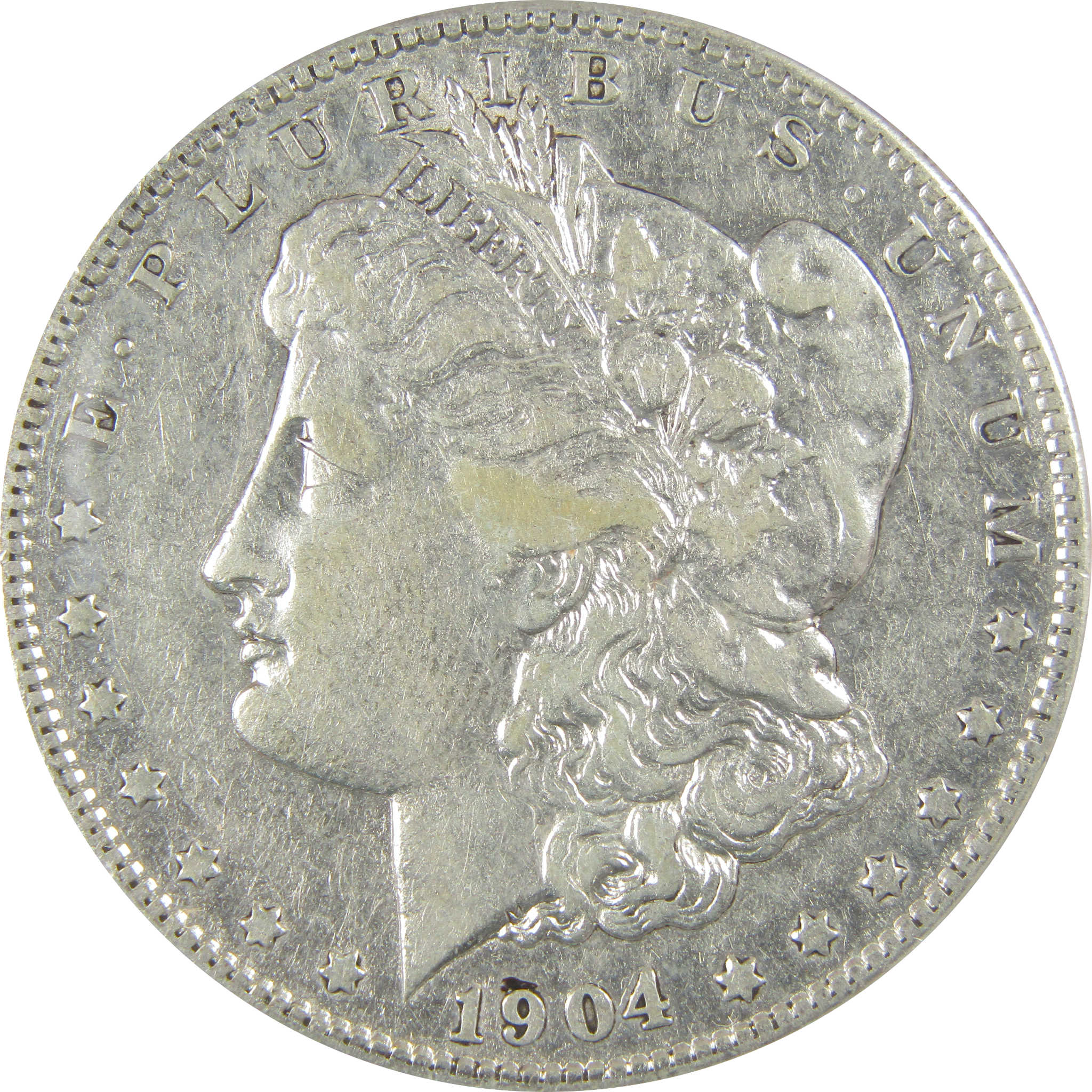 1904 S Morgan Dollar VF 30 Details ANACS Silver $1 Coin SKU:I21168 - Morgan coin - Morgan silver dollar - Morgan silver dollar for sale - Profile Coins & Collectibles