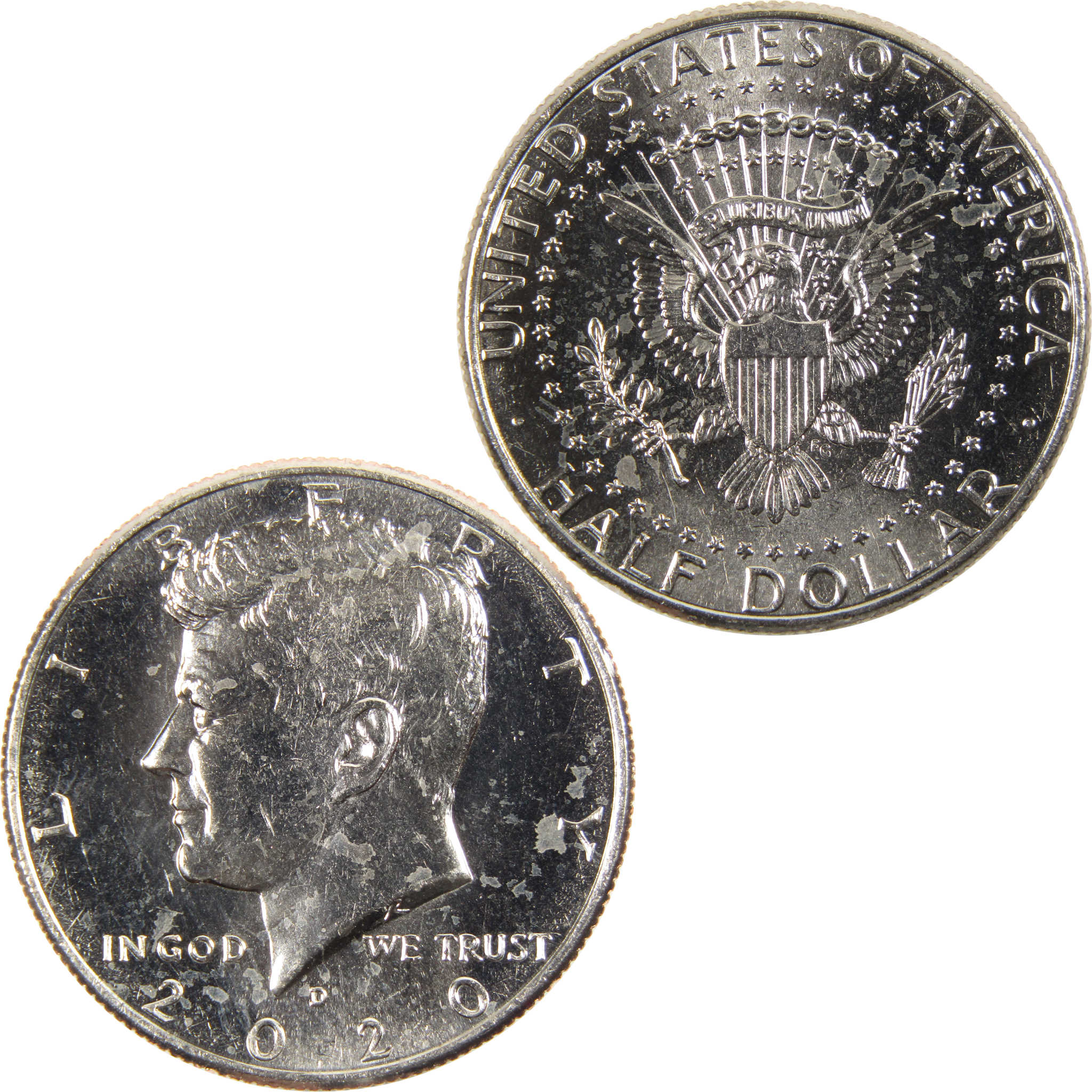 2020 D Kennedy Half Dollar BU Uncirculated Clad 50c Coin