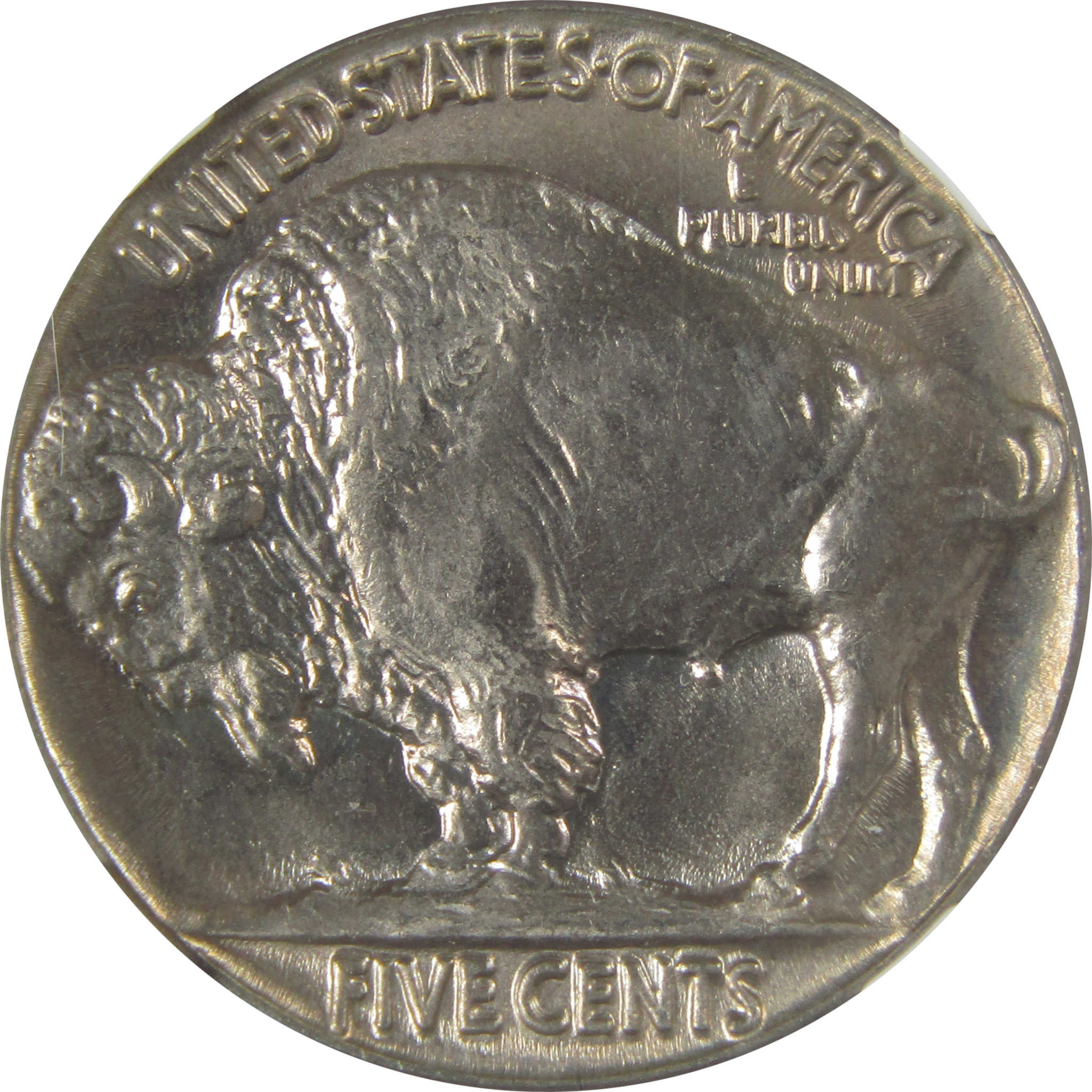 1937 Indian Head Buffalo Nickel MS 66 NGC Bag Fragment SKU:I22659