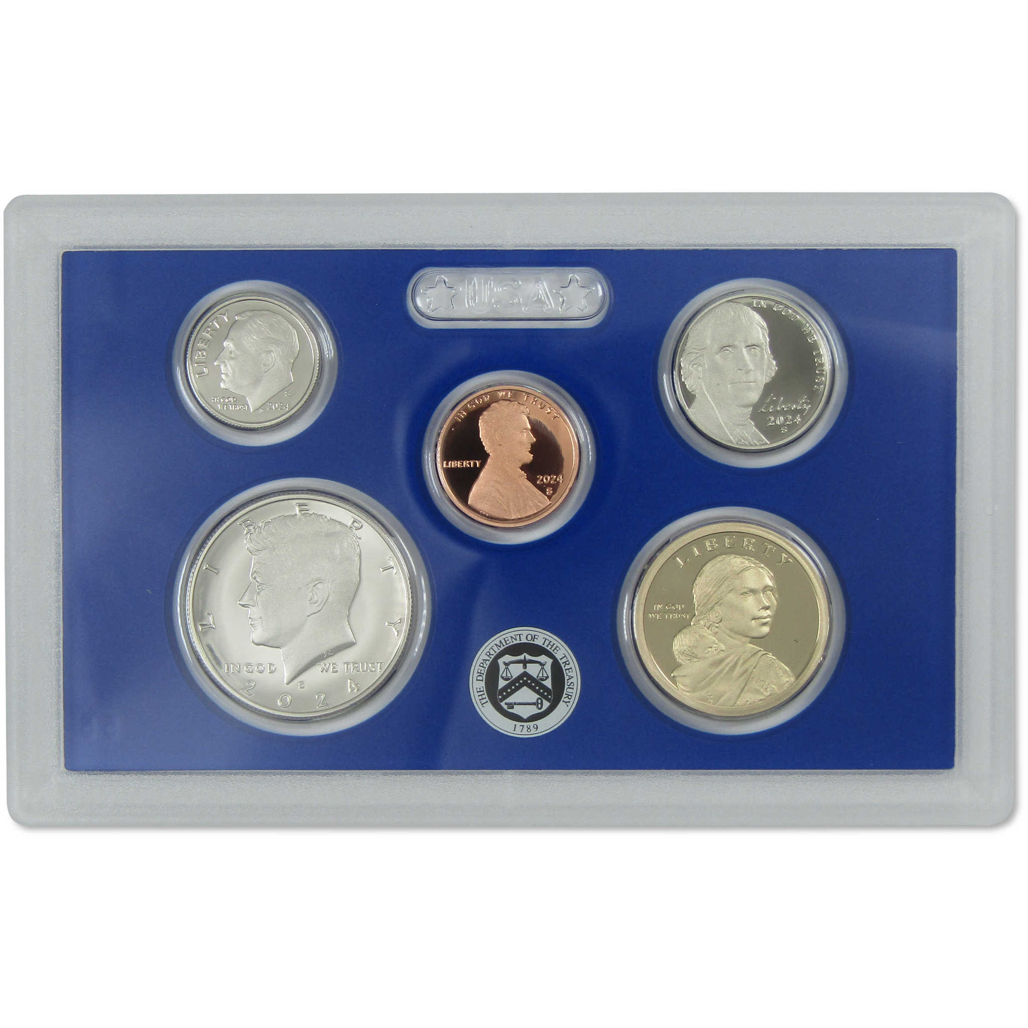 2024 Clad Proof Set U.S. Mint Original Government Packaging OGP COA