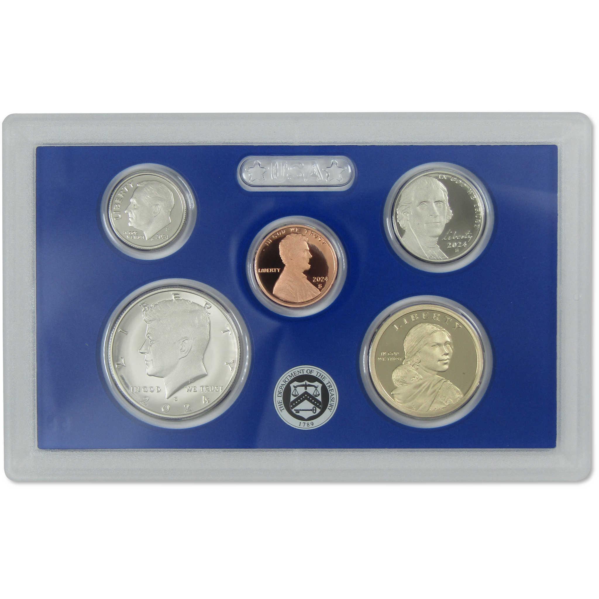 2024 Clad Proof Set U.S. Mint Original Government Packaging OGP COA