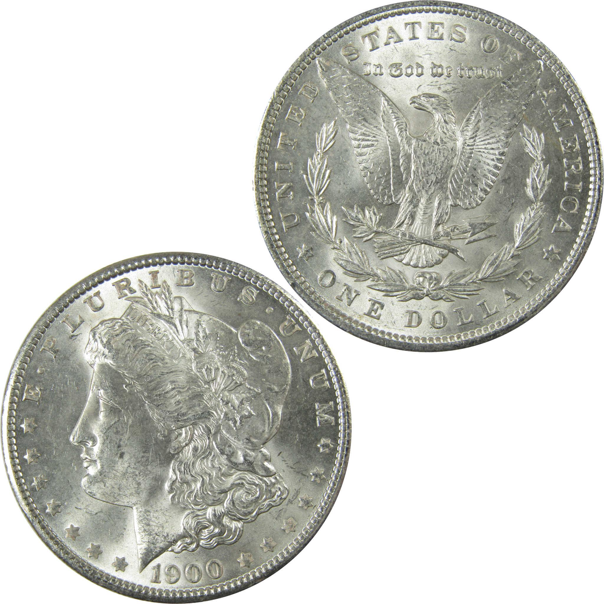 1900 Morgan Silver Dollar Uncirculated Mint State $1 Coin SKU:I27740 - Morgan coin - Morgan silver dollar - Morgan silver dollar for sale - Profile Coins & Collectibles