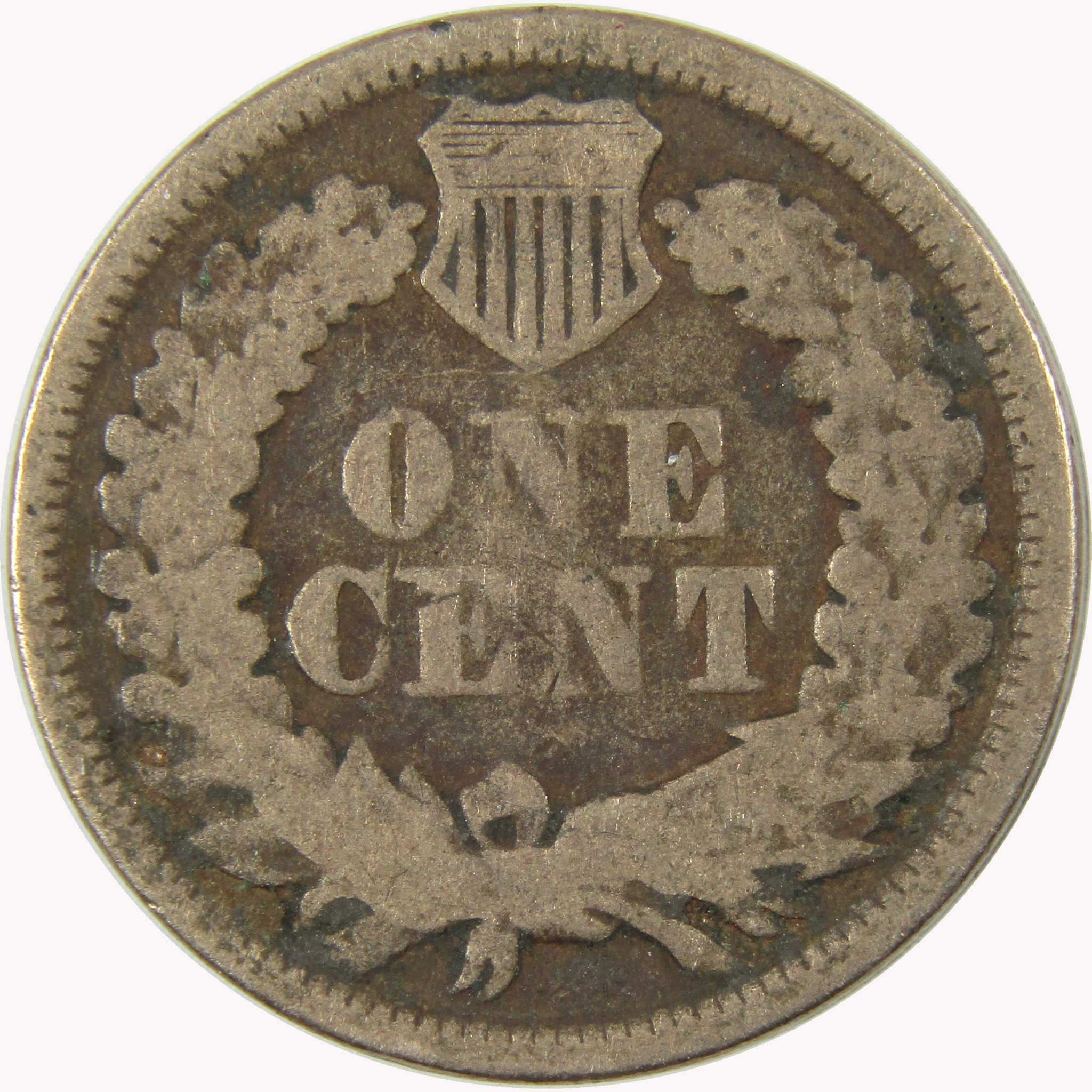 1862 Indian Head Cent AG About Good Penny 1c Coin SKU:CP1082