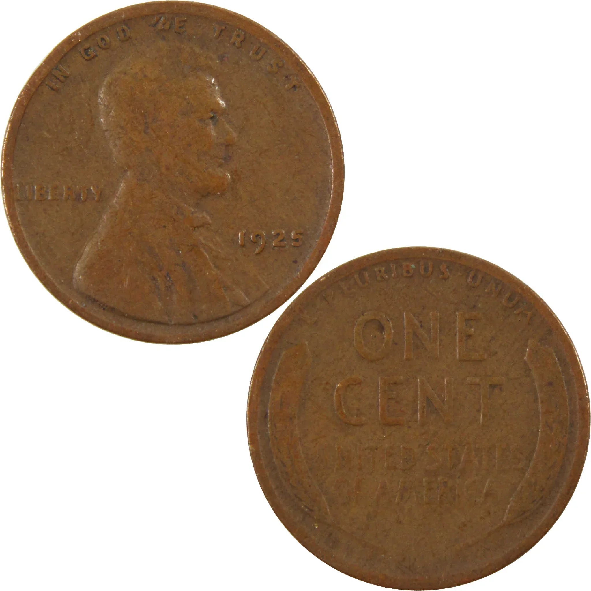 1925 Lincoln Wheat Cent VG Very Good Penny 1c Coin