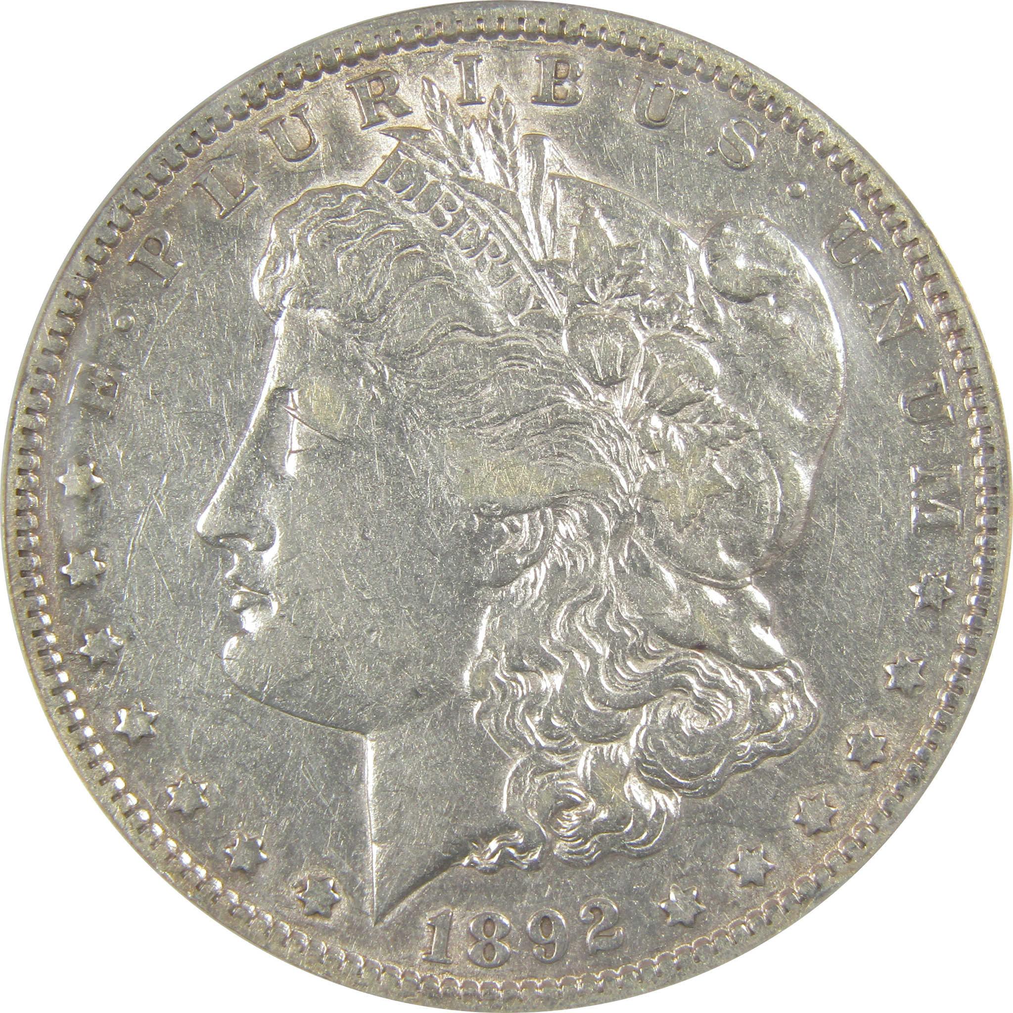1892 S Morgan Dollar EF 40 Details ANACS Silver $1 Coin SKU:I21354 - Morgan coin - Morgan silver dollar - Morgan silver dollar for sale - Profile Coins & Collectibles