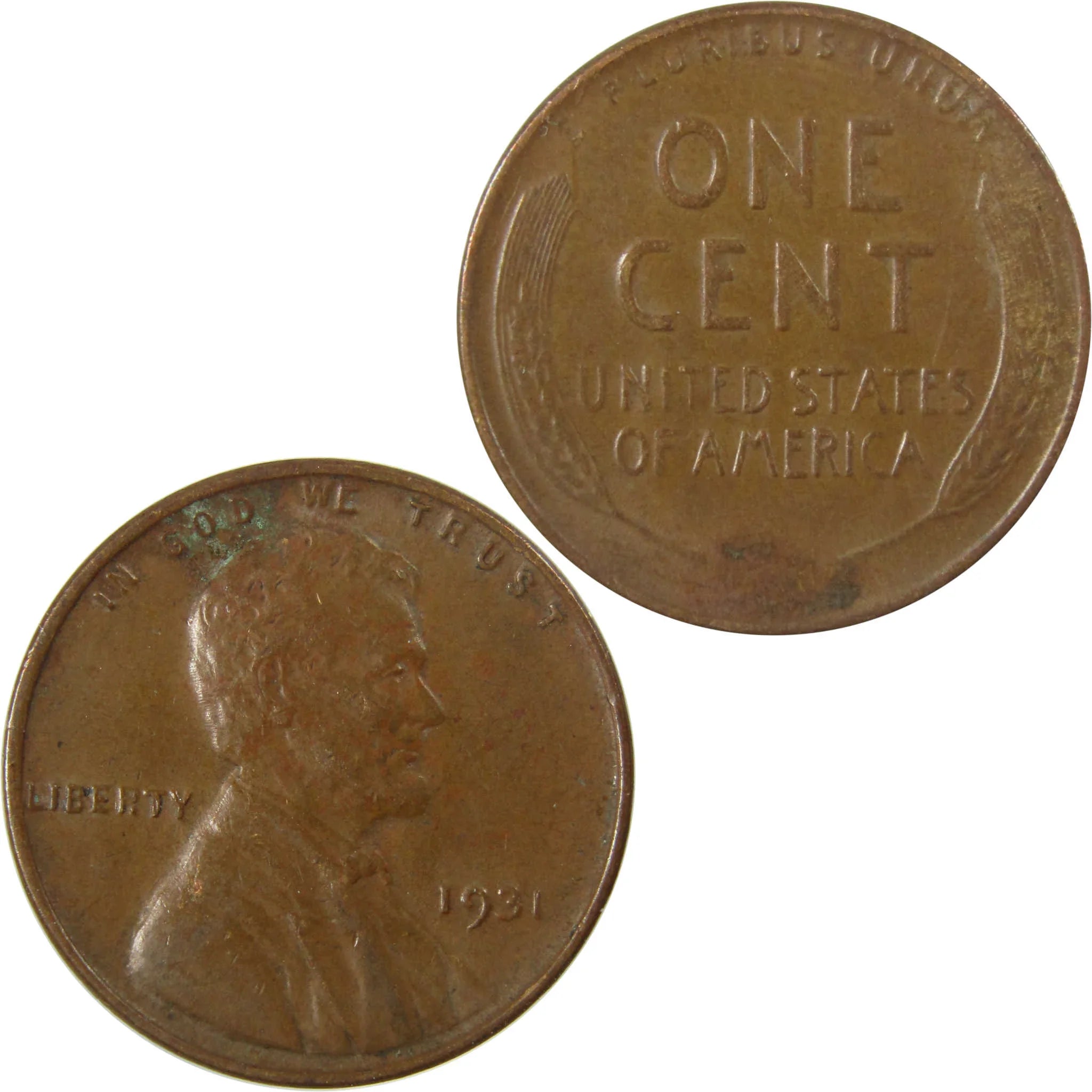 1931 Lincoln Wheat Cent XF EF Extremely Fine Penny 1c Coin SKU:I26836