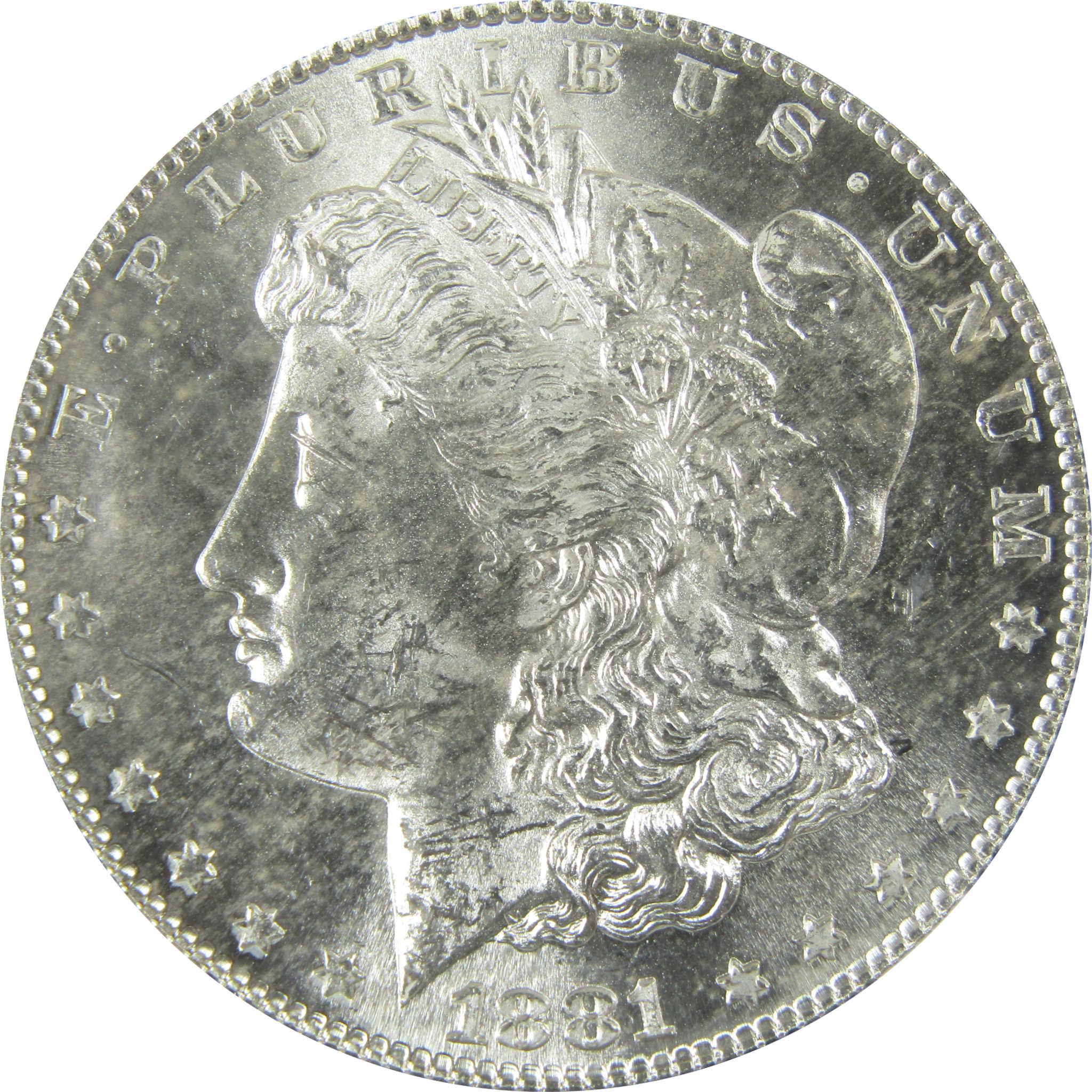 1881 S Morgan Silver Dollar MS 63 NGC Uncirculated $1 Coin SKU:CP435 - Morgan coin - Morgan silver dollar - Morgan silver dollar for sale - Profile Coins & Collectibles