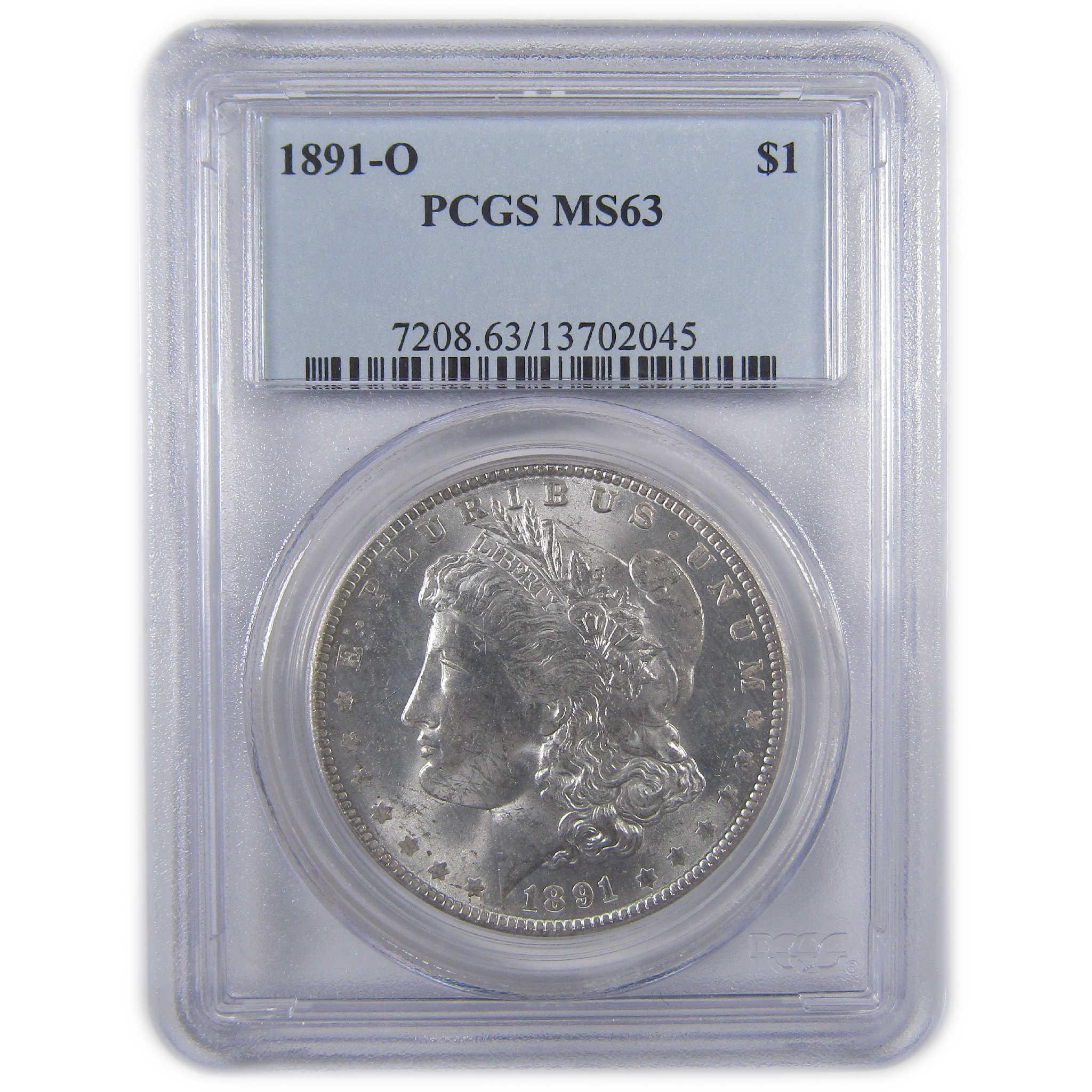 1891 O Morgan Dollar MS 63 PCGS Silver Uncirculated $1 Coin SKU:I18181 - Morgan coin - Morgan silver dollar - Morgan silver dollar for sale - Profile Coins & Collectibles