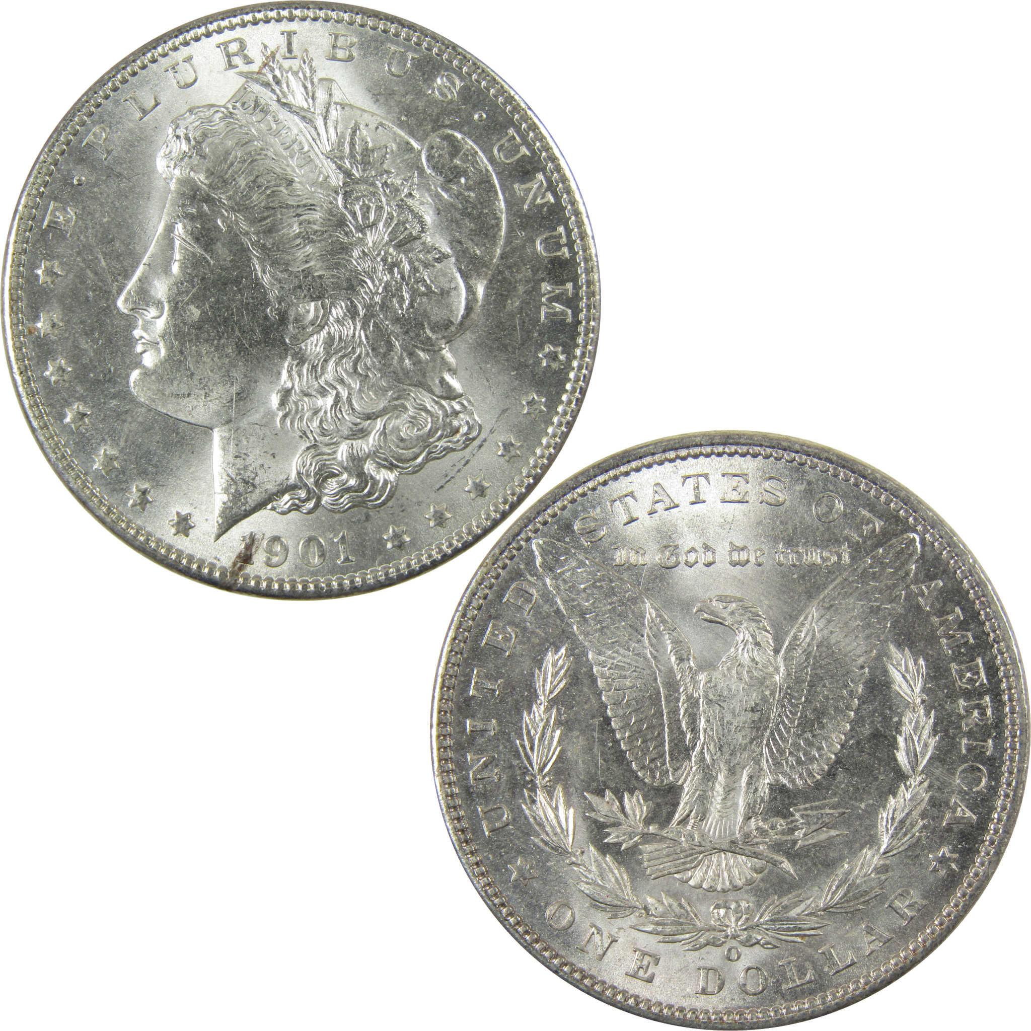 1901 O Morgan Silver Dollar Uncirculated Mint State $1 Coin SKU:I27800 - Morgan coin - Morgan silver dollar - Morgan silver dollar for sale - Profile Coins & Collectibles