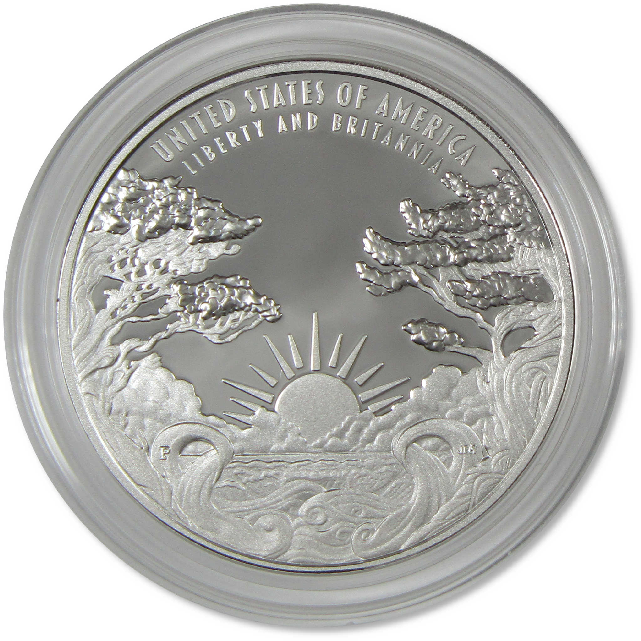 2024 Liberty & Britannia 1 oz .999 Silver Proof Medal OGP COA