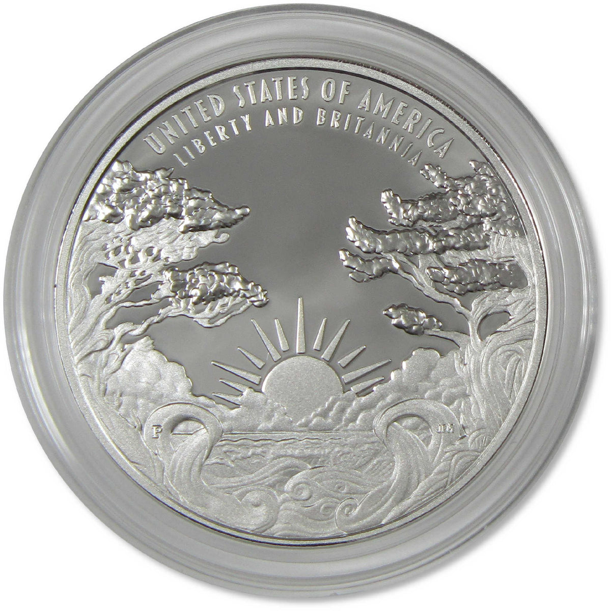 2024 Liberty & Britannia 1 oz .999 Silver Proof Medal OGP COA