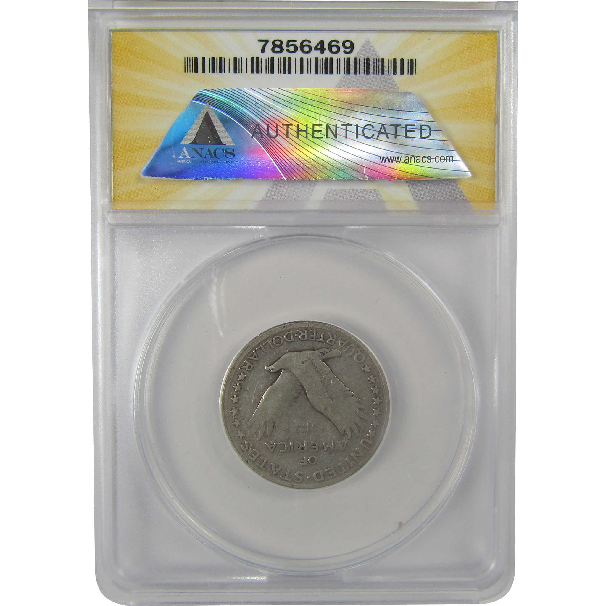 1917 S Type 1 Standing Liberty Quarter F 12 ANACS Silver SKU:I21991