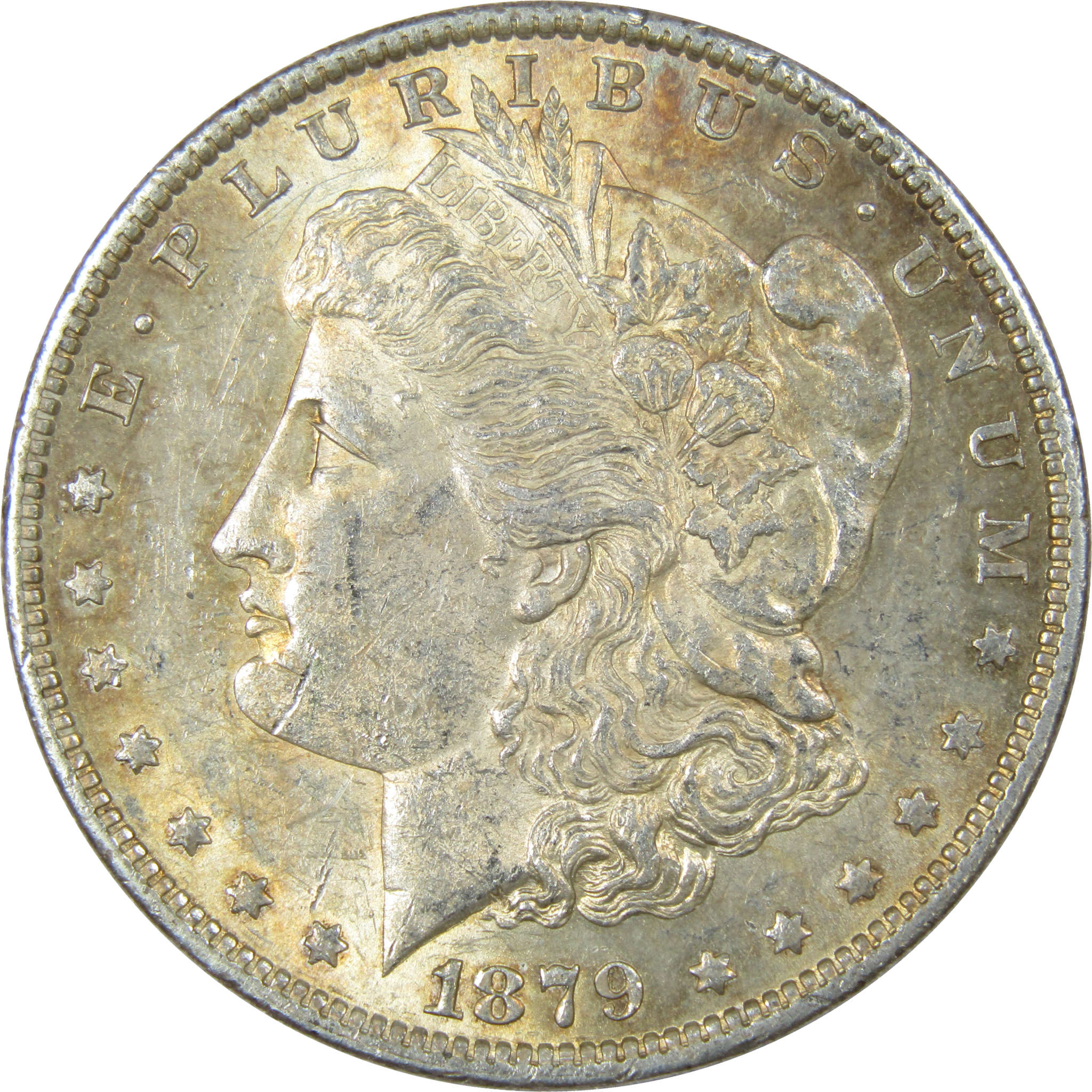 1879 O Morgan Dollar AU About Uncirculated Silver $1 Coin - Morgan coin - Morgan silver dollar - Morgan silver dollar for sale - Profile Coins & Collectibles