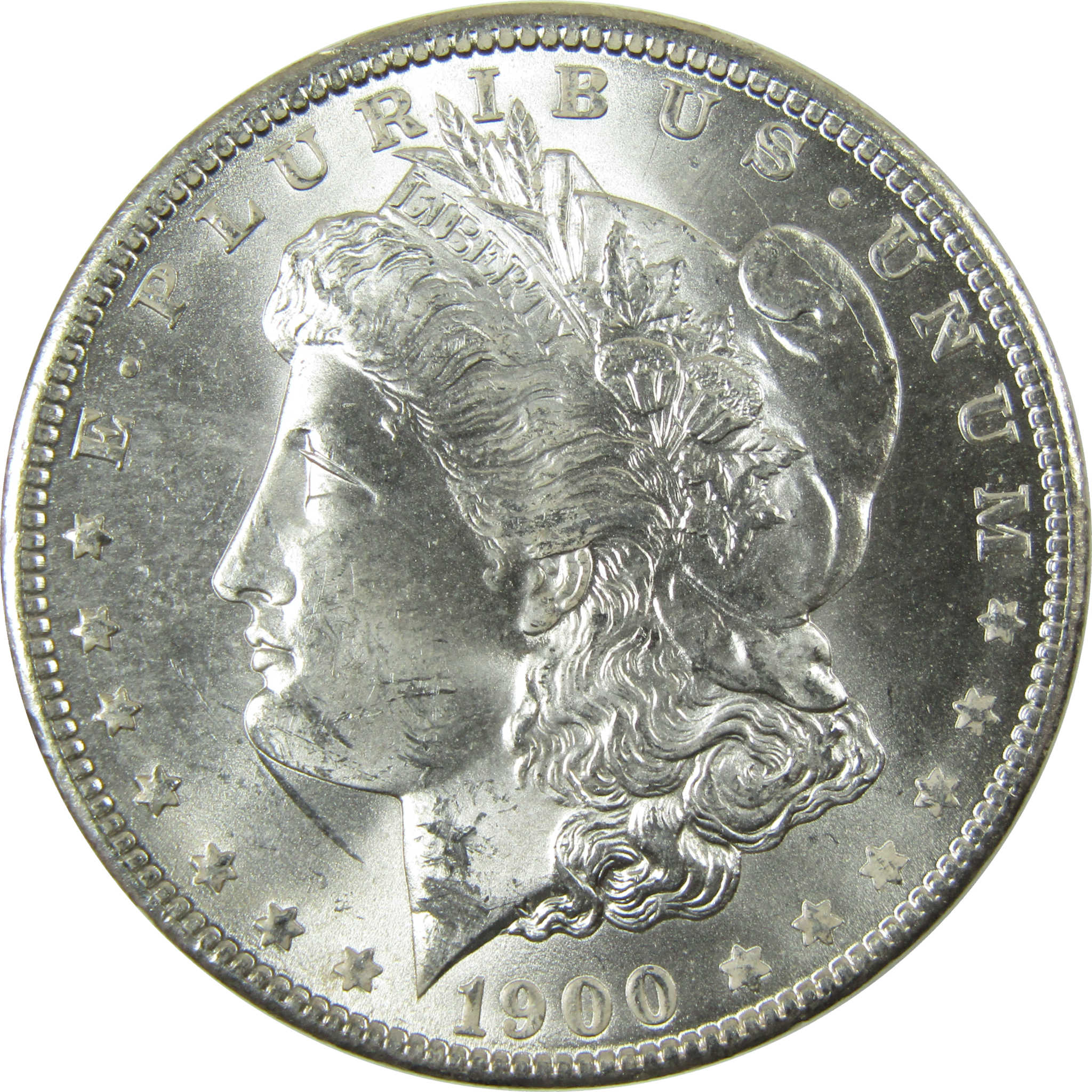 1900 O Morgan Silver Dollar Uncirculated Mint State $1 Coin SKU:I28374